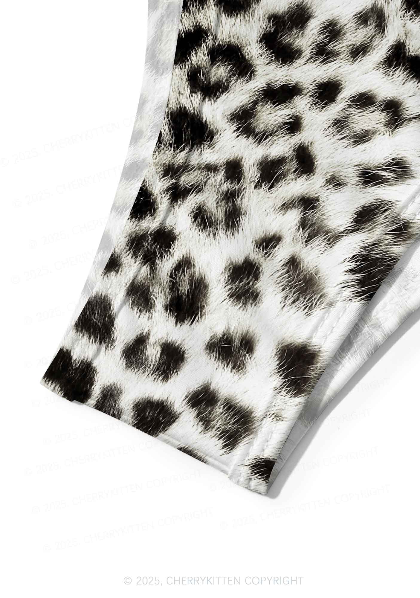 Snow Leopard Y2K Print Bikini Set Cherrykitten - Image 6