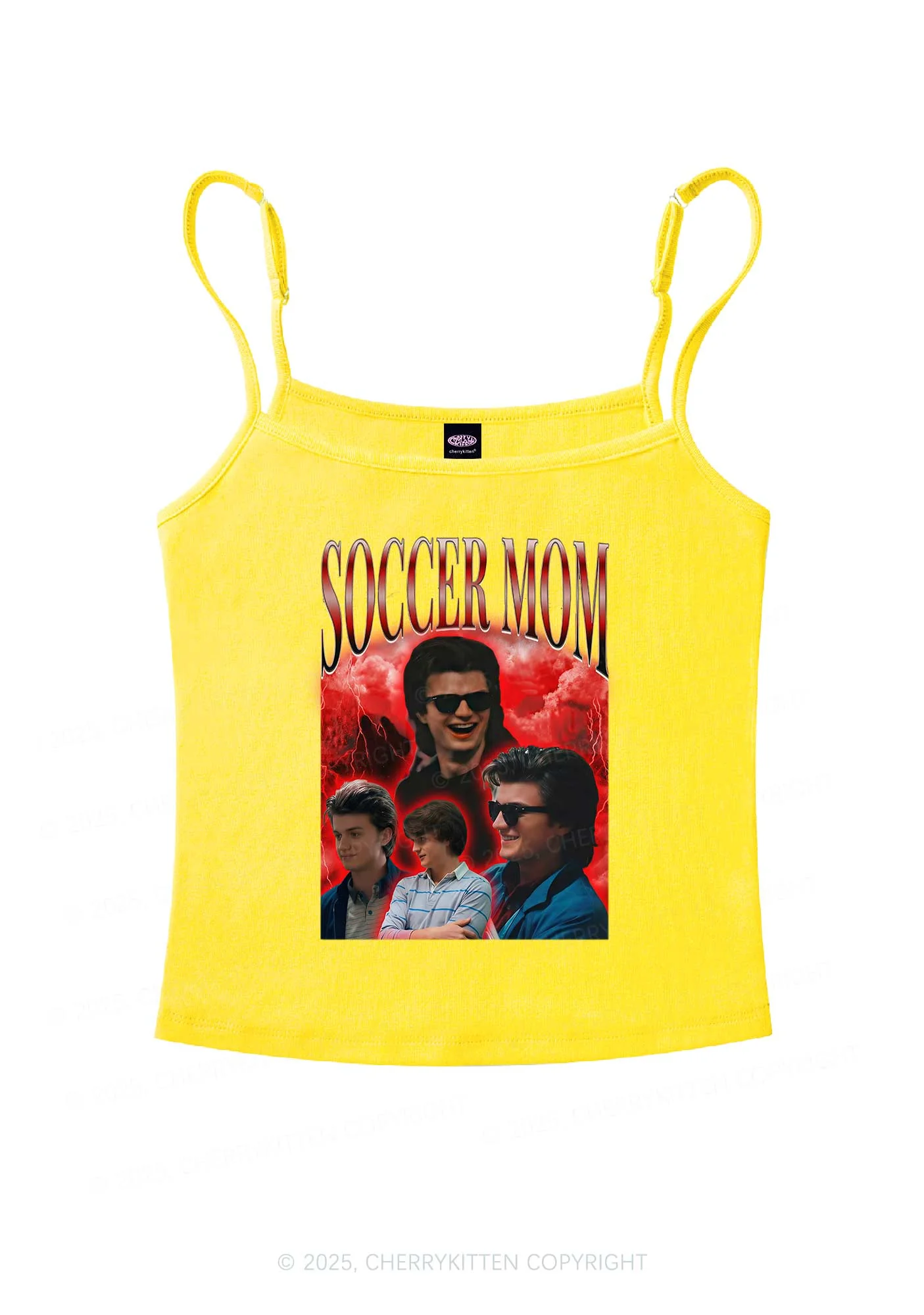 Soccer Mom Y2K Spaghetti Strap Cami Cherrykitten - Image 4