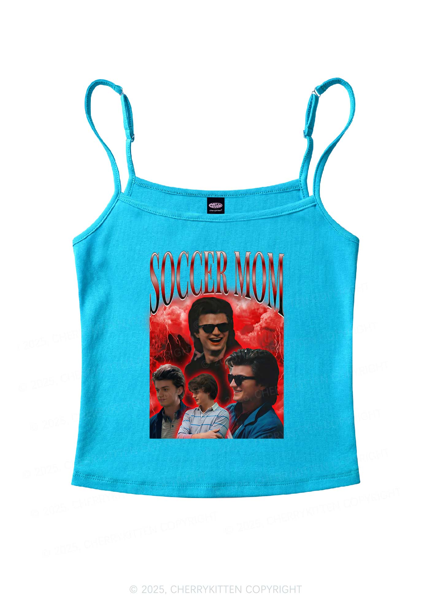 Soccer Mom Y2K Spaghetti Strap Cami Cherrykitten - Image 5