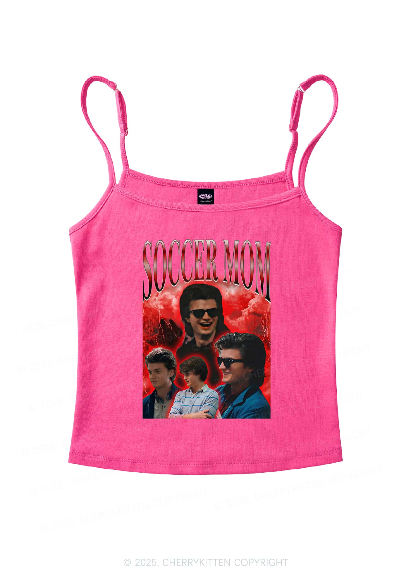 Soccer Mom Y2K Spaghetti Strap Cami Cherrykitten - Image 6