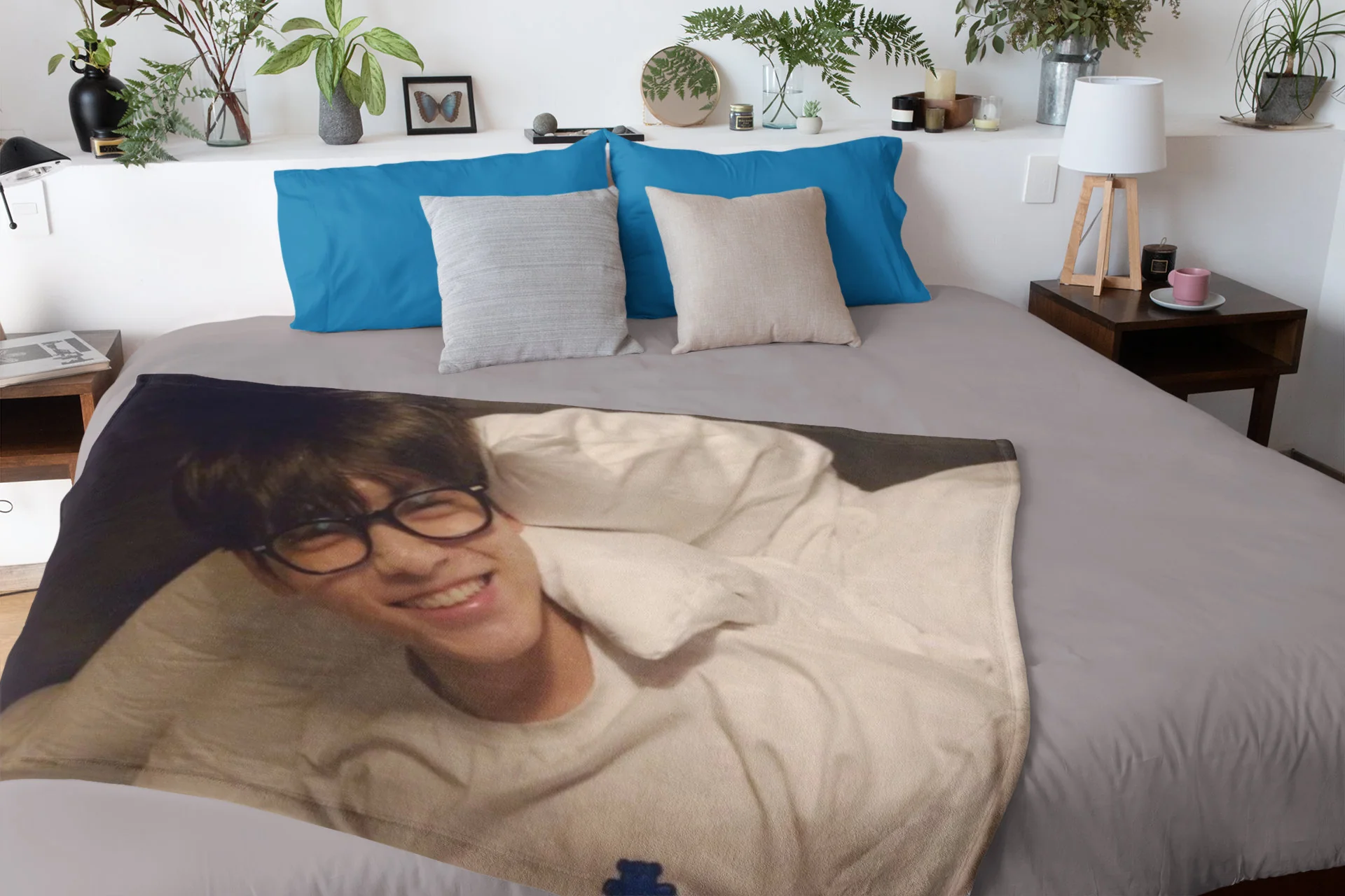 Soobin Photo Kpop Plush Blanket - Image 3