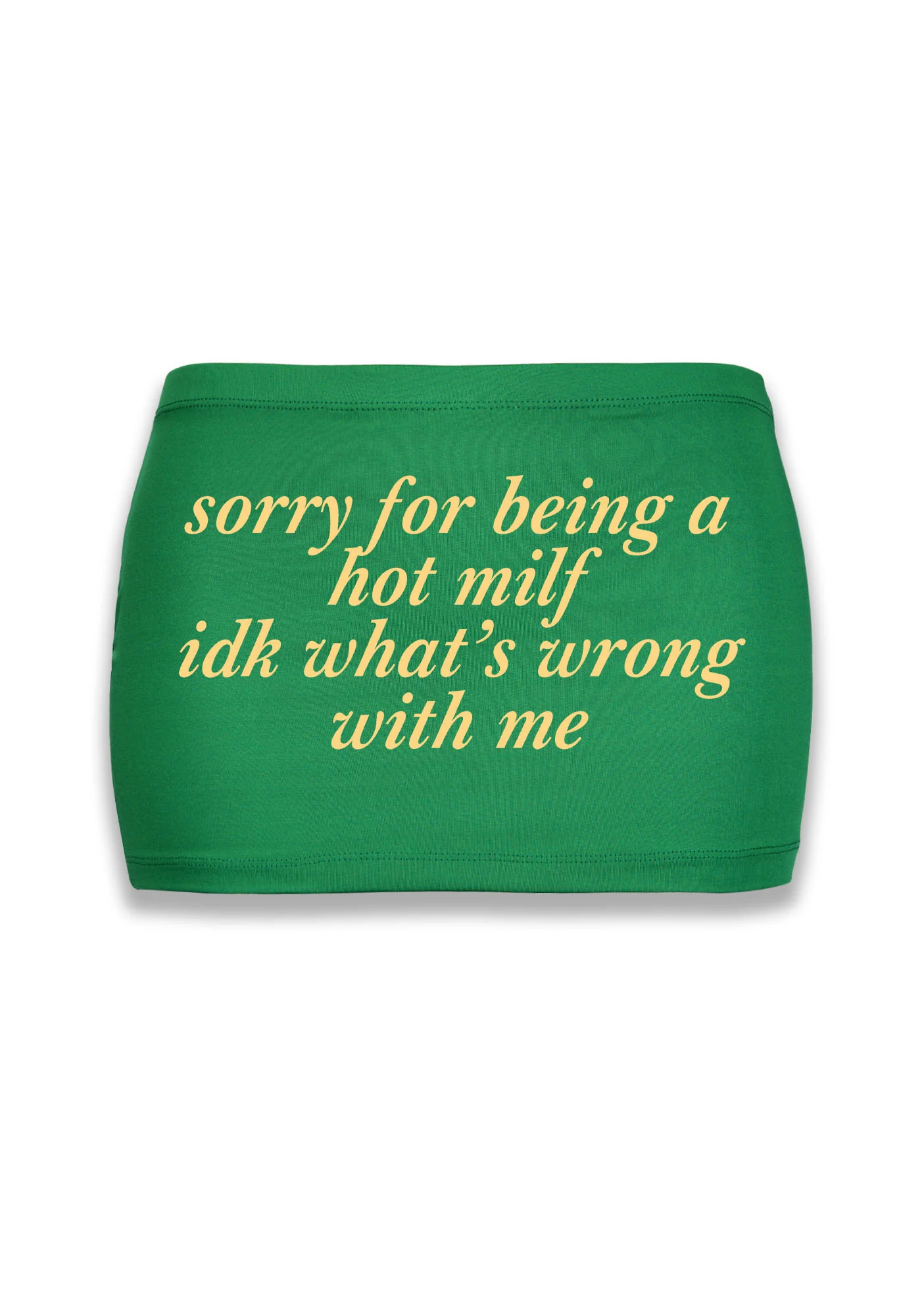 Sorry For Being A Hot Mxxf Y2K Mini Hip Skirt Cherrykitten - Image 6