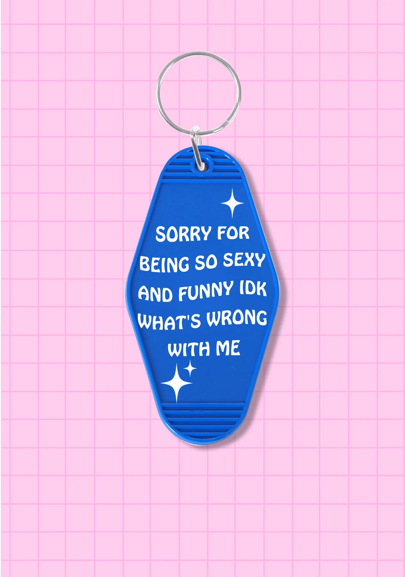 Sorry For Being So Funny 1Pc Y2K Hotel Keychain Cherrykitten - Image 7