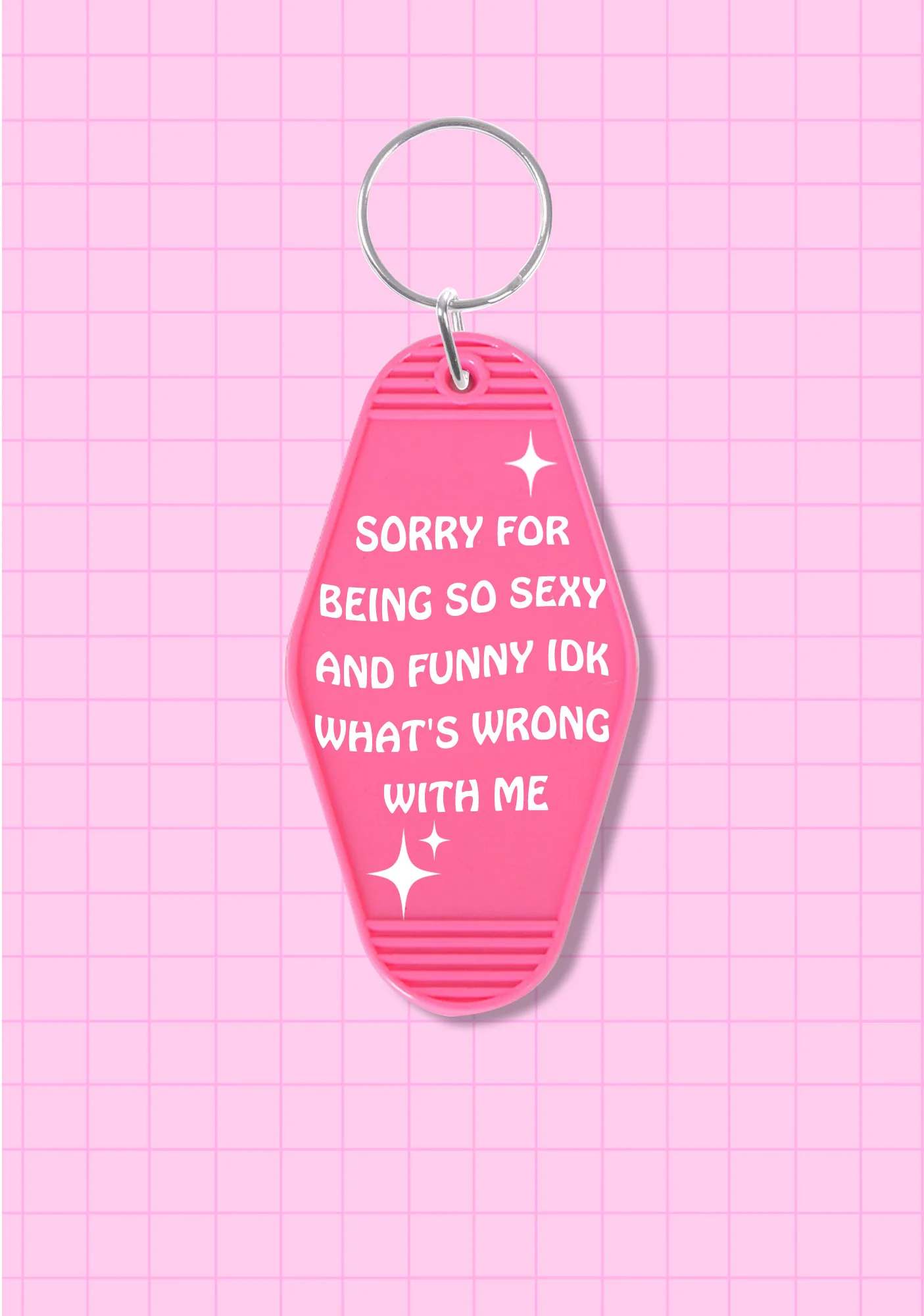 Sorry For Being So Funny 1Pc Y2K Hotel Keychain Cherrykitten - Image 8