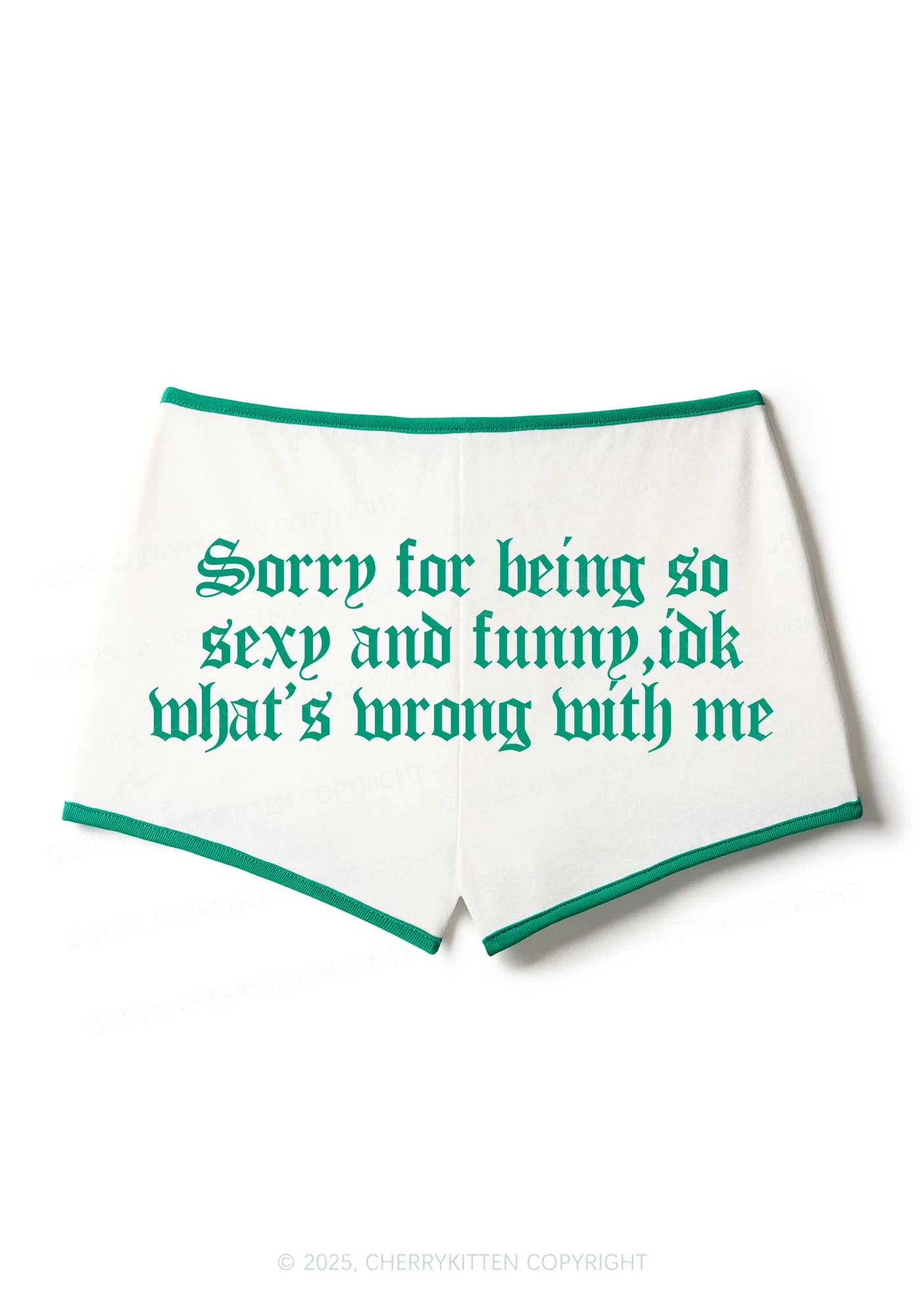 Sorry For Being So Funny Y2K Booty Shorts Cherrykitten - Image 3