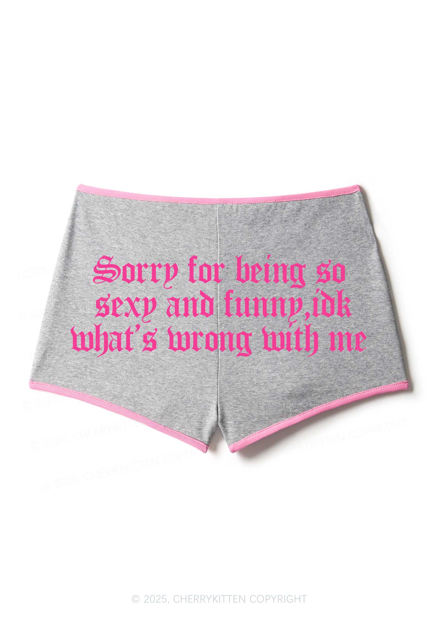 Sorry For Being So Funny Y2K Booty Shorts Cherrykitten - Image 6