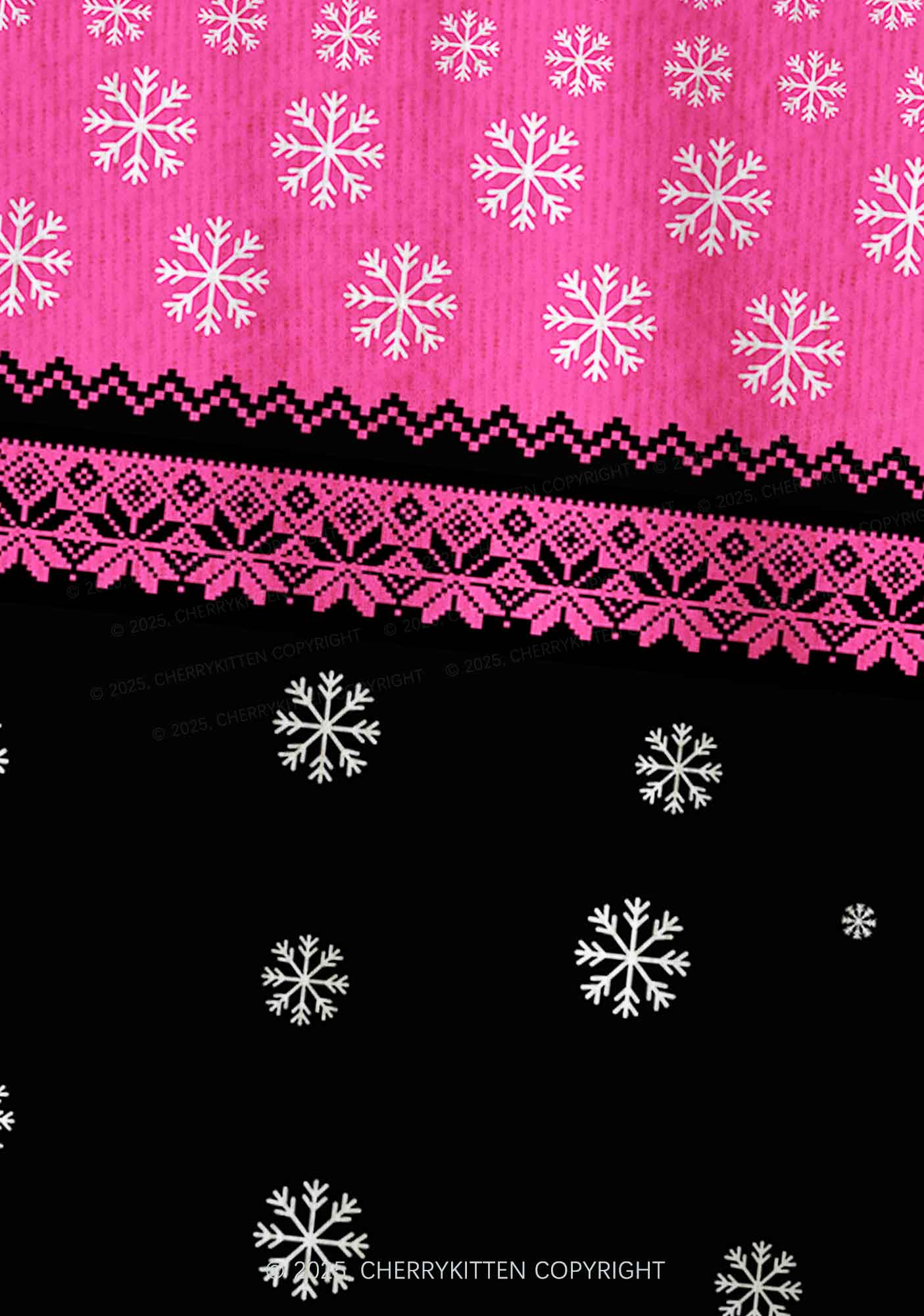 Sorry For Being So Funny Y2K Christmas Cardigan Knit Sweatshirt Cherrykitten - Image 5