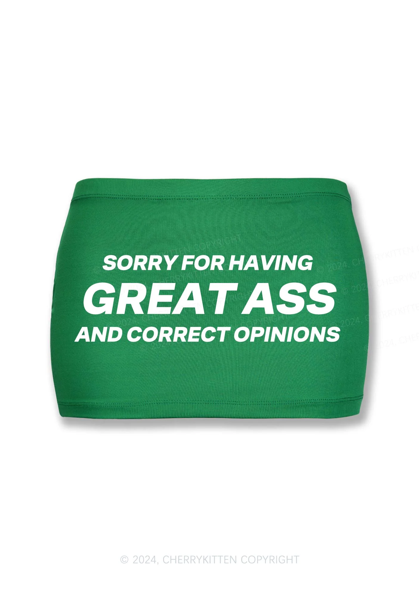 Sorry For Having Great Axx Y2K Mini Hip Skirt Cherrykitten - Image 6