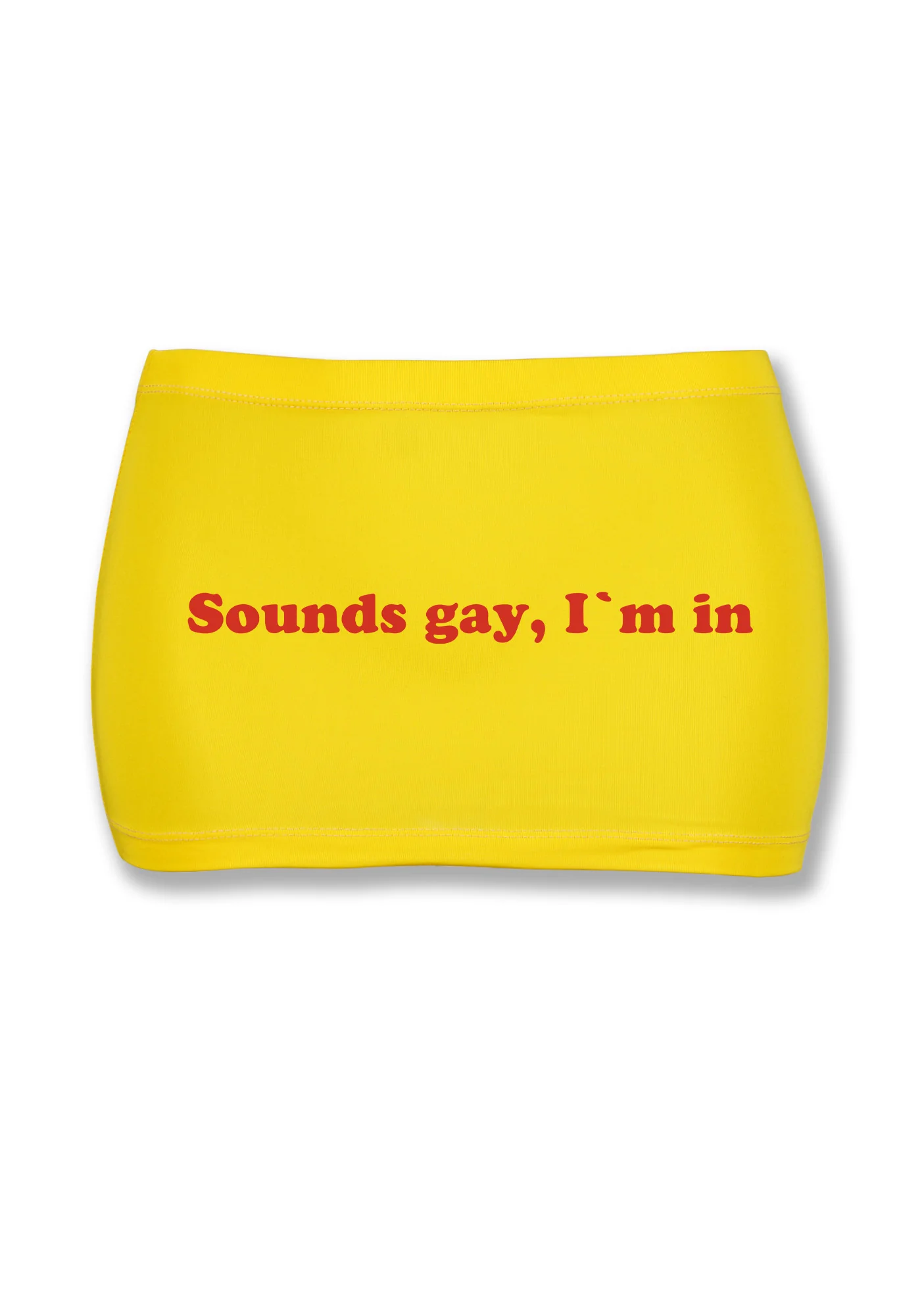 Sounds Gay Y2K Mini Hip Skirt Cherrykitten - Image 4