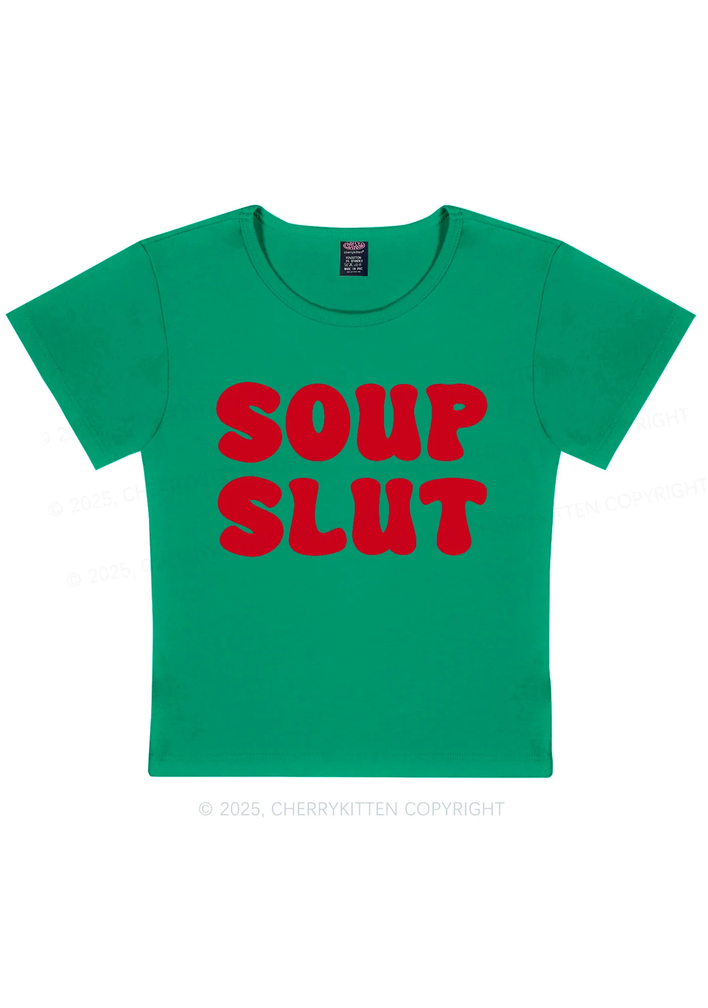 Soup Slxt Y2K Baby Tee Cherrykitten - Image 11
