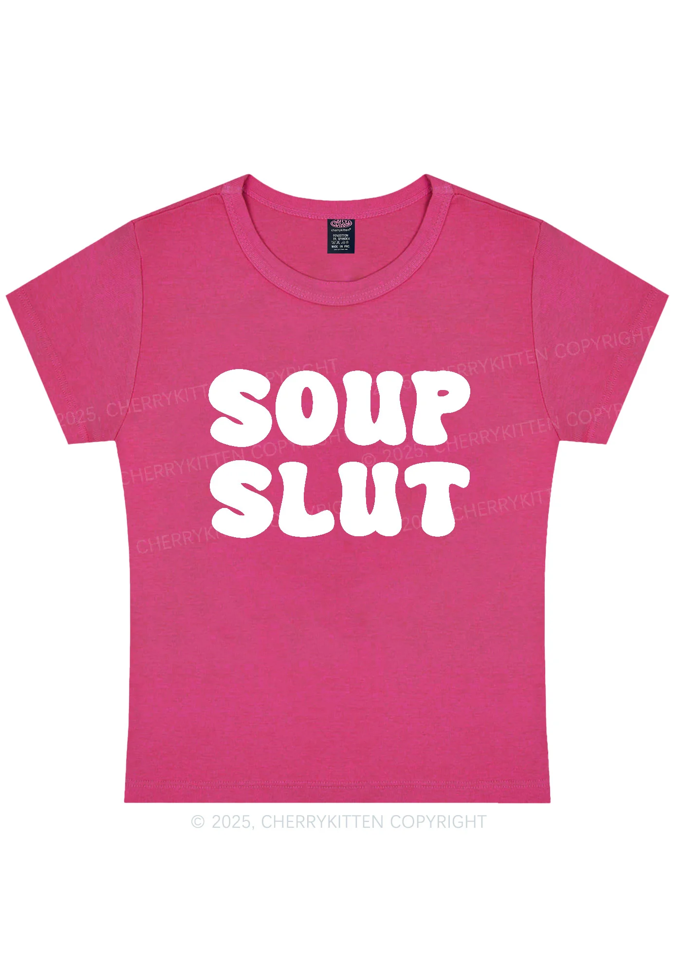 Soup Slxt Y2K Baby Tee Cherrykitten - Image 6