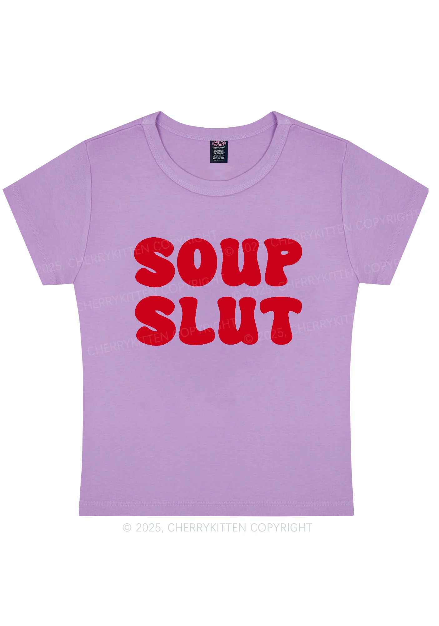 Soup Slxt Y2K Baby Tee Cherrykitten - Image 7