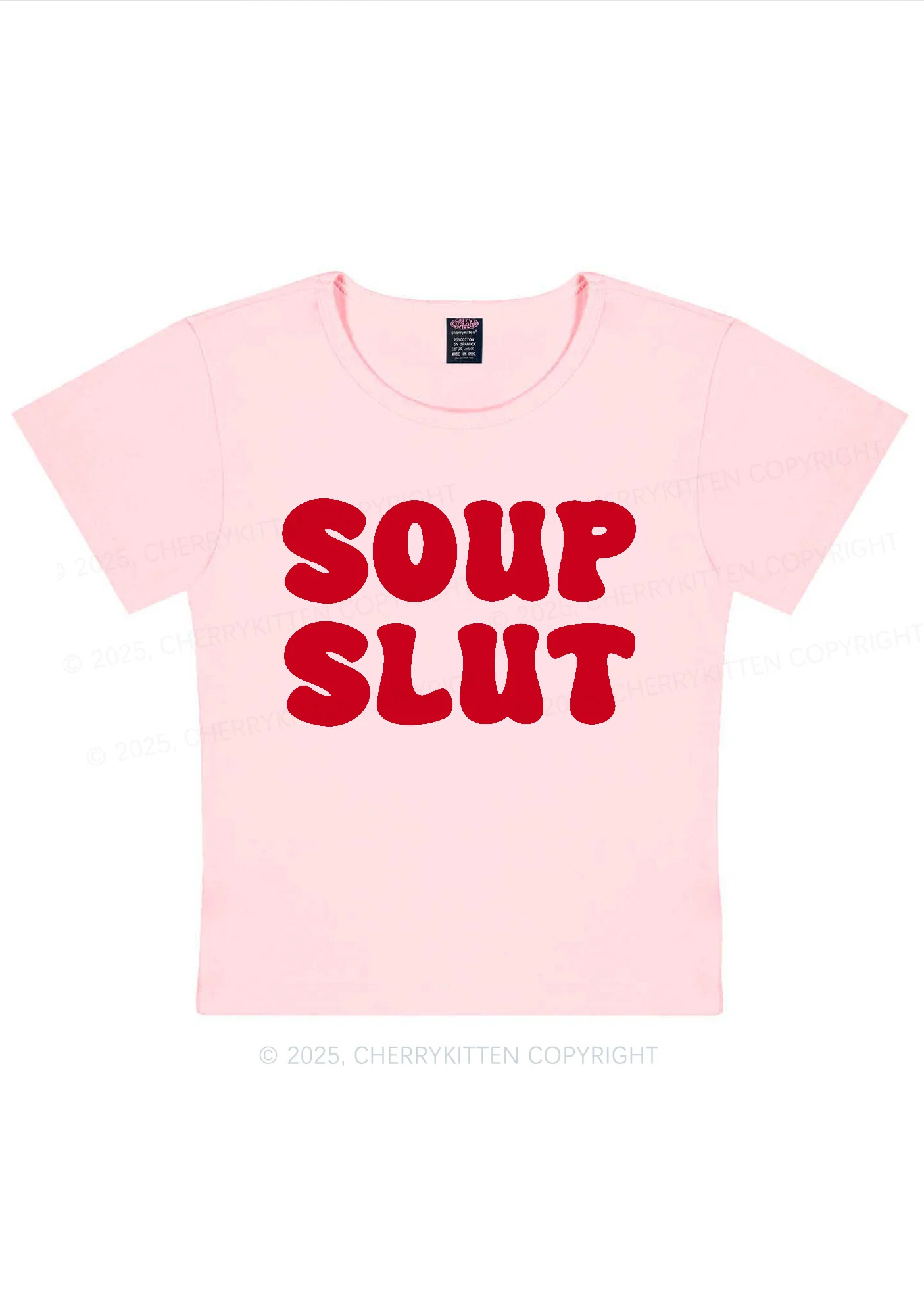 Soup Slxt Y2K Baby Tee Cherrykitten - Image 9
