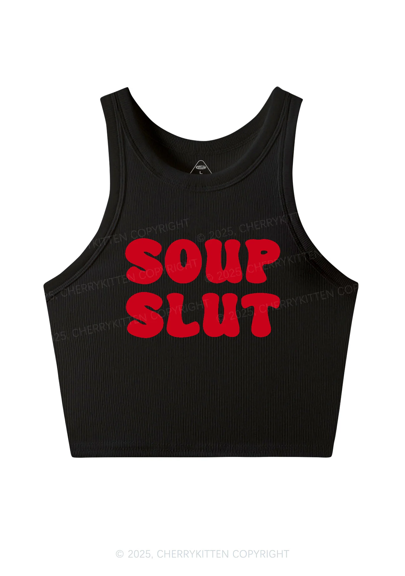 Soup Slxt Y2K Crop Tank Top Cherrykitten - Image 3
