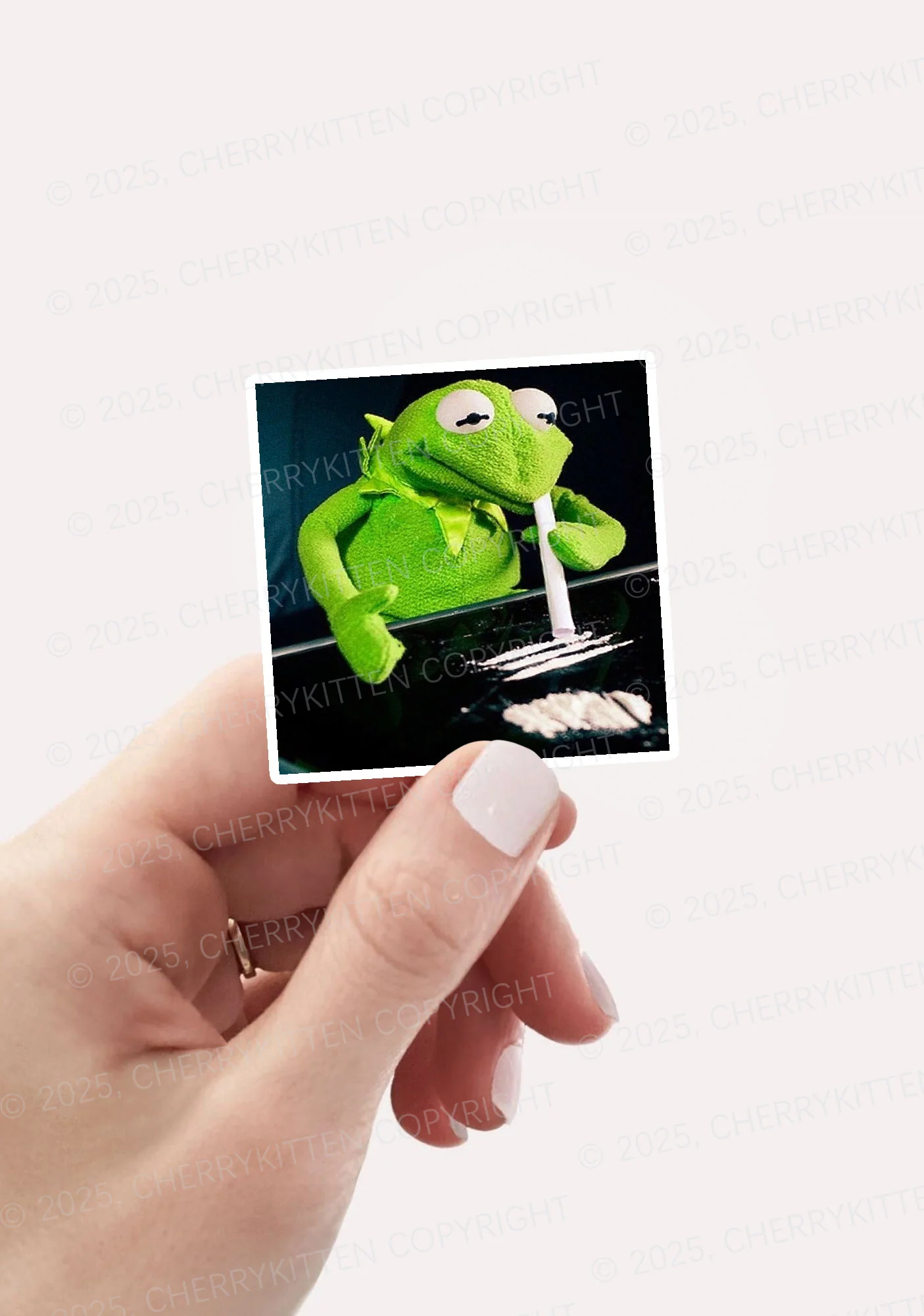 Special Cola Frog 1Pc Y2K Sticker Cherrykitten - Image 2