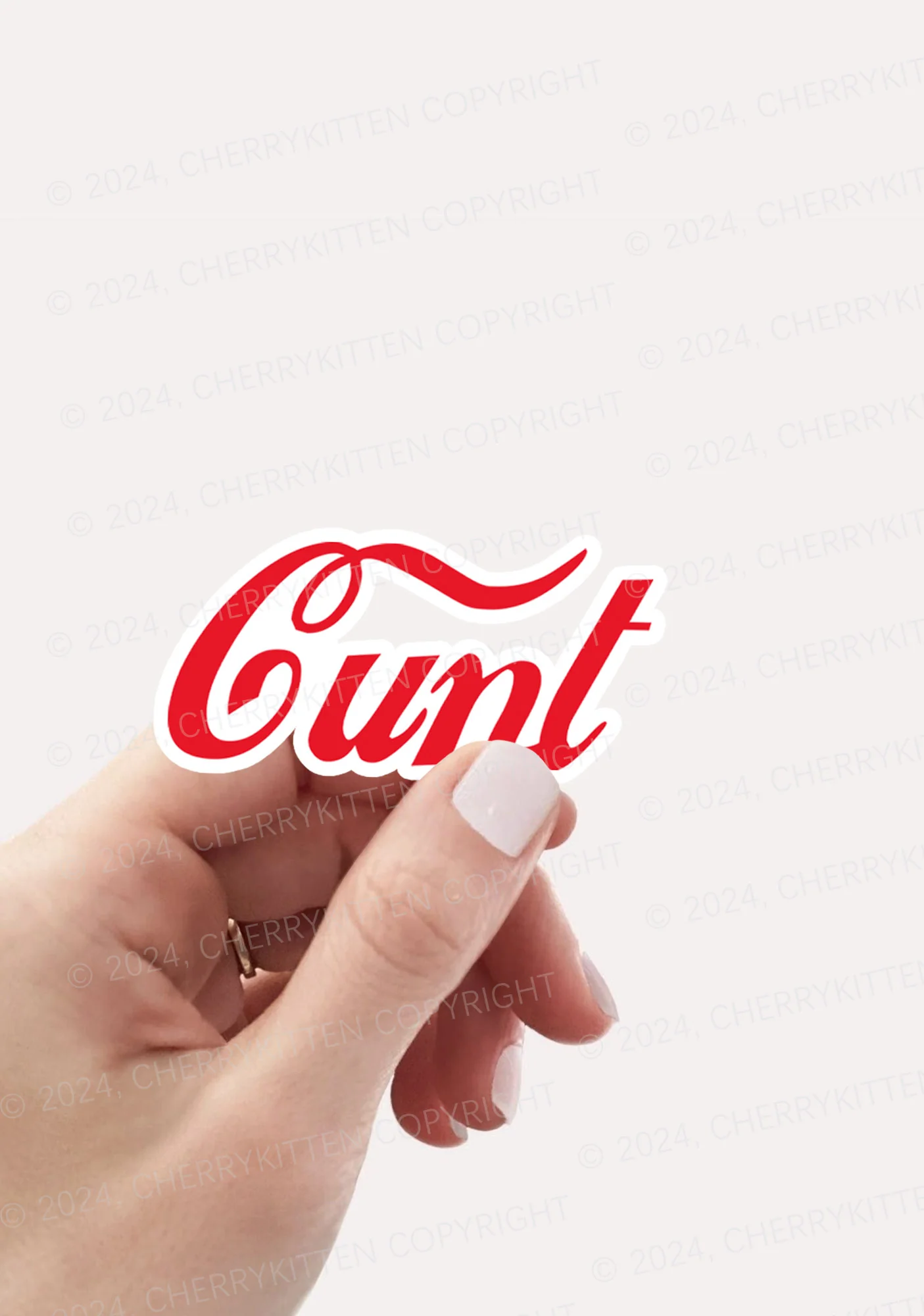 Special Cxxt 1Pc Y2K Sticker Cherrykitten - Image 2