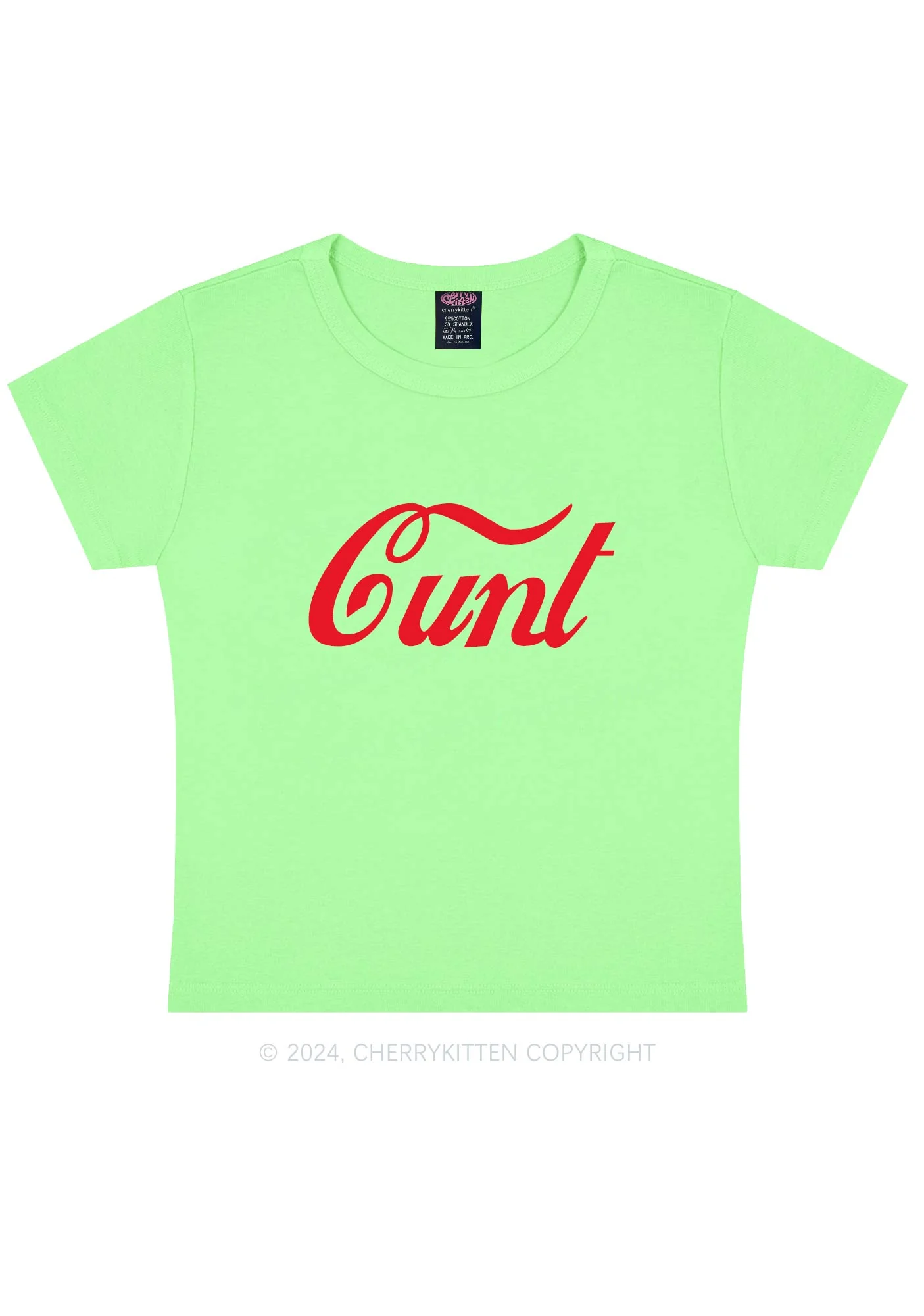 Special Cxxt Y2K Baby Tee Cherrykitten - Image 11