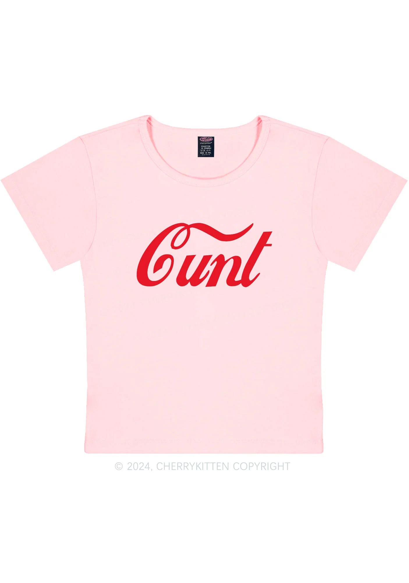 Special Cxxt Y2K Baby Tee Cherrykitten - Image 5
