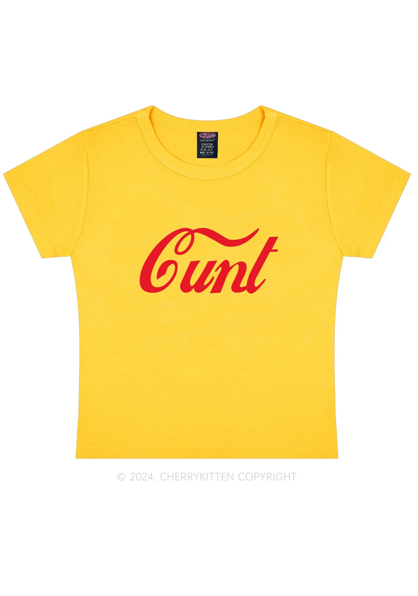 Special Cxxt Y2K Baby Tee Cherrykitten - Image 6