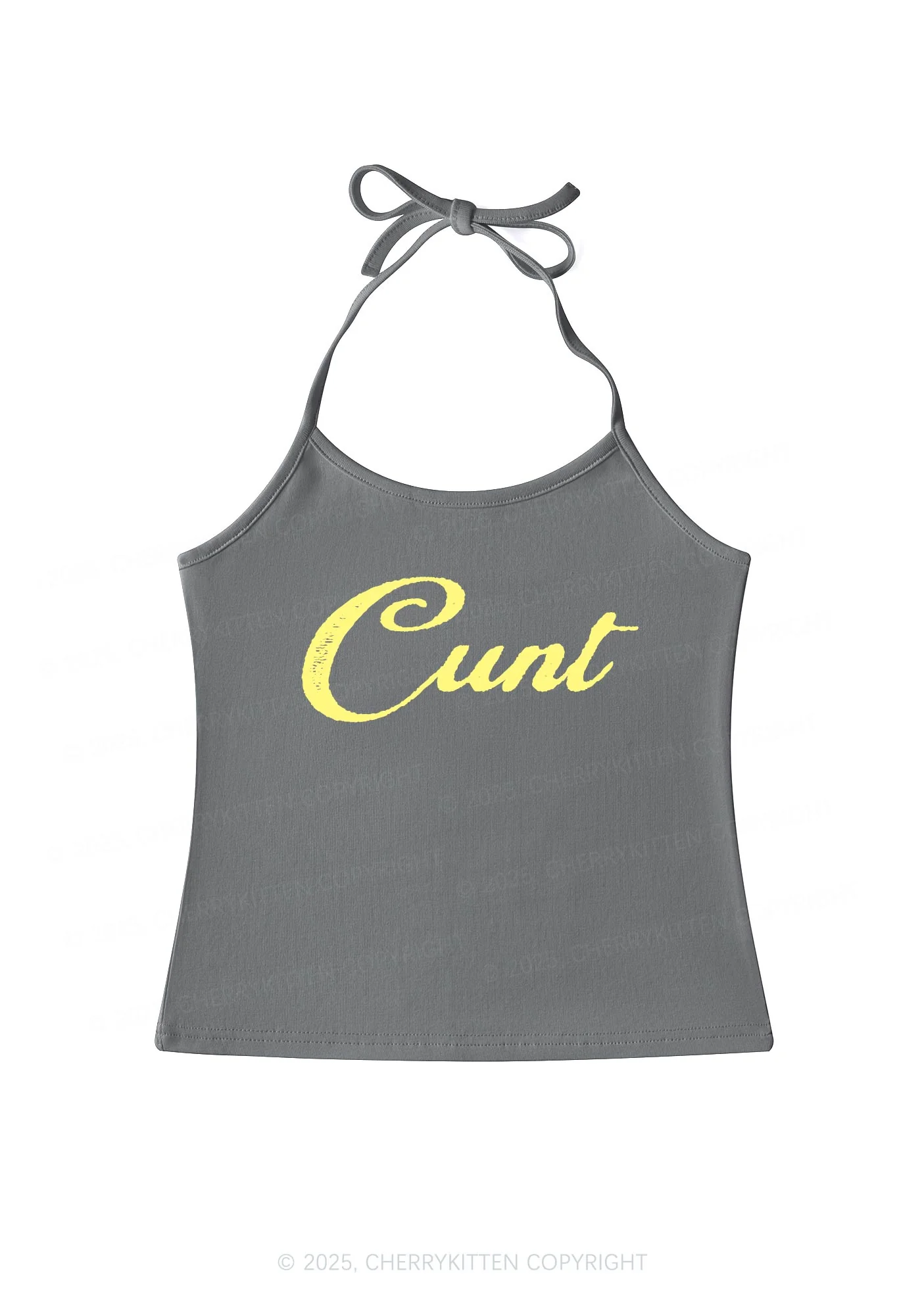 Special Cxxt Y2K Halter Neck Cami Cherrykitten - Image 3