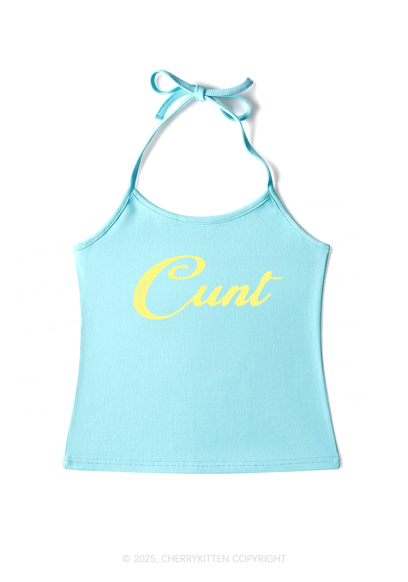Special Cxxt Y2K Halter Neck Cami Cherrykitten - Image 4