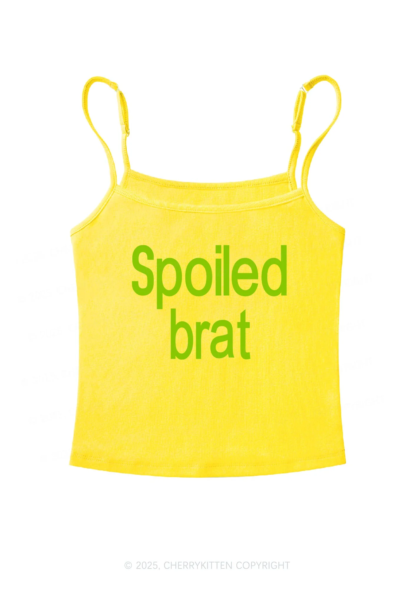 Spoiled Brat Y2K Spaghetti Strap Cami Cherrykitten - Image 4