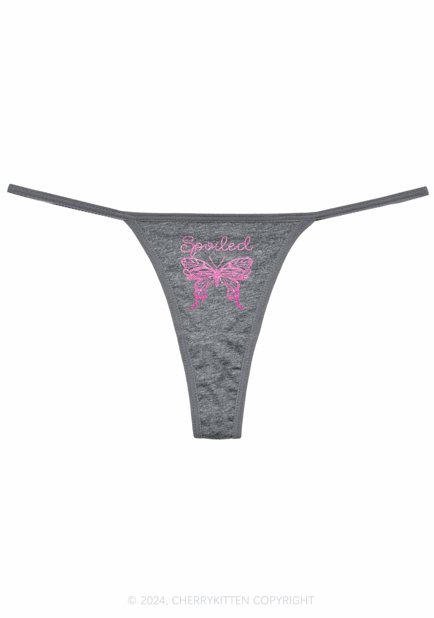 Spoiled Butterfly Y2K Flat String Thong Cherrykitten - Image 5