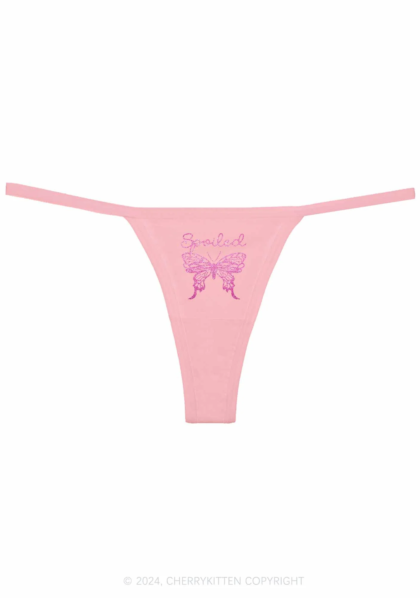 Spoiled Butterfly Y2K Flat String Thong Cherrykitten - Image 6