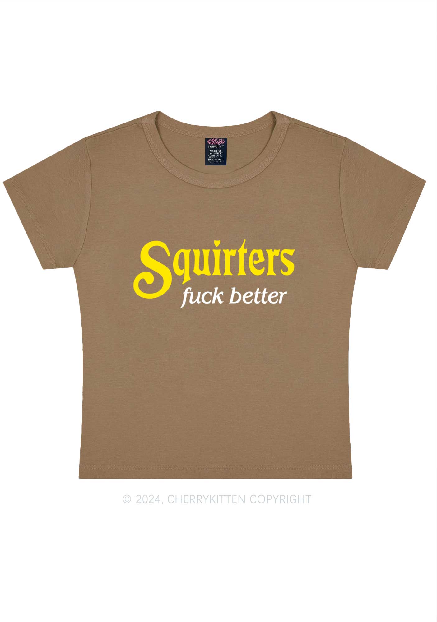 Squirters Fxxk Better Y2K Baby Tee Cherrykitten - Image 11