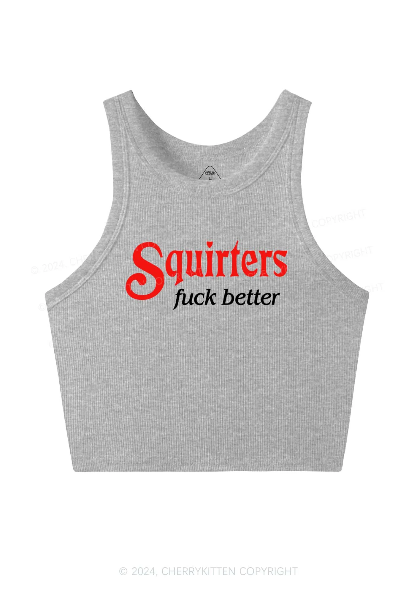 Squirters Fxxk Better Y2K Crop Tank Top Cherrykitten - Image 4