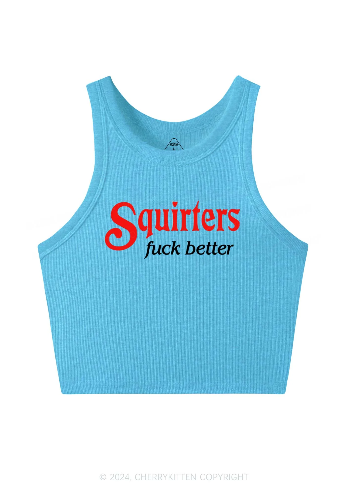 Squirters Fxxk Better Y2K Crop Tank Top Cherrykitten - Image 5