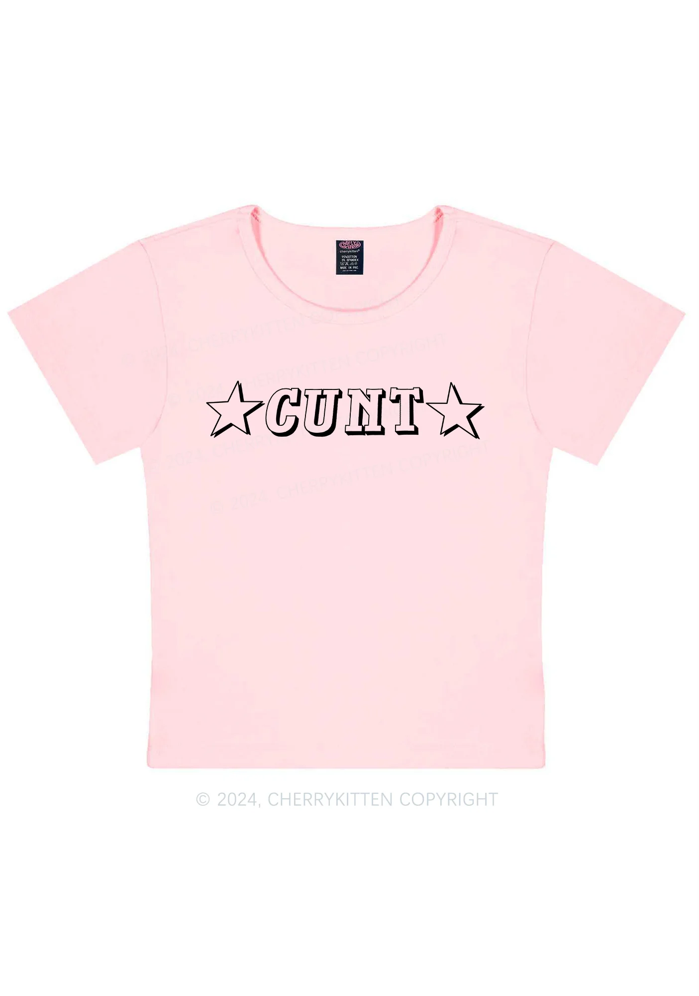 Star Count Y2K Baby Tee Cherrykitten - Image 12