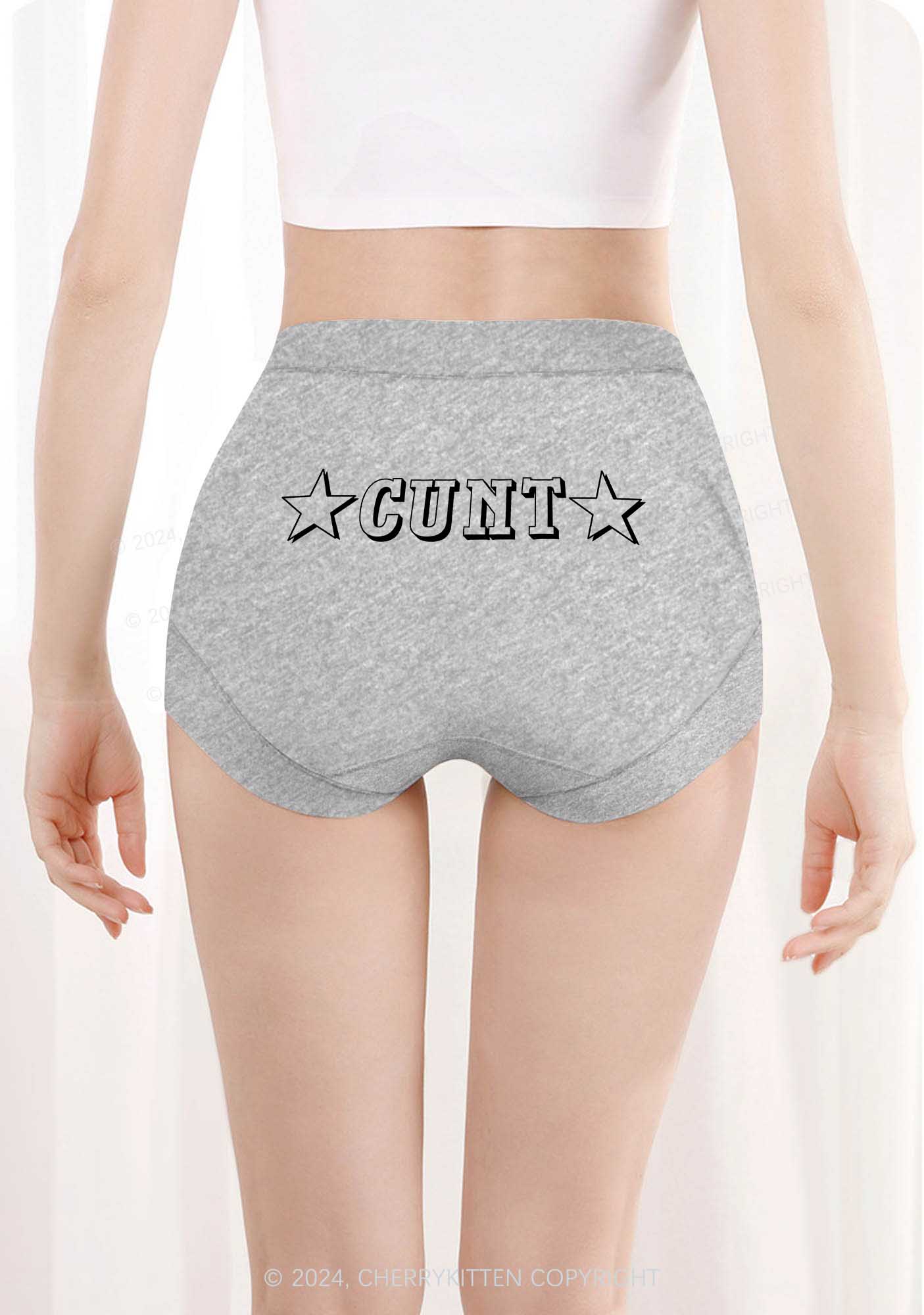 Star Count Y2K Mid Rise Waist Boyshort Cherrykitten - Image 3