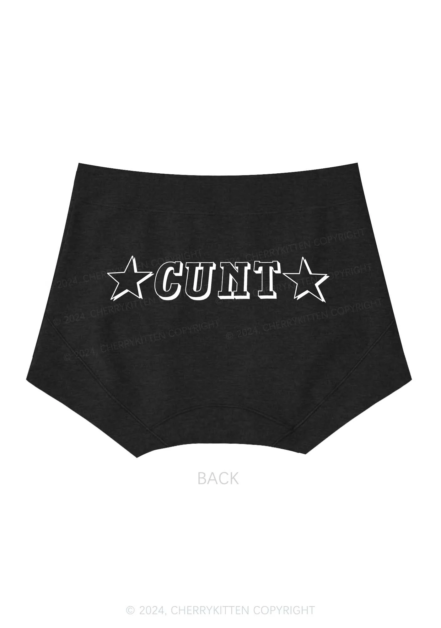 Star Count Y2K Mid Rise Waist Boyshort Cherrykitten - Image 5