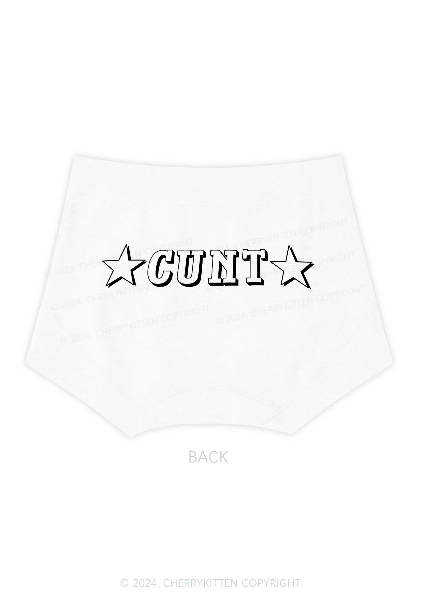Star Count Y2K Mid Rise Waist Boyshort Cherrykitten - Image 6