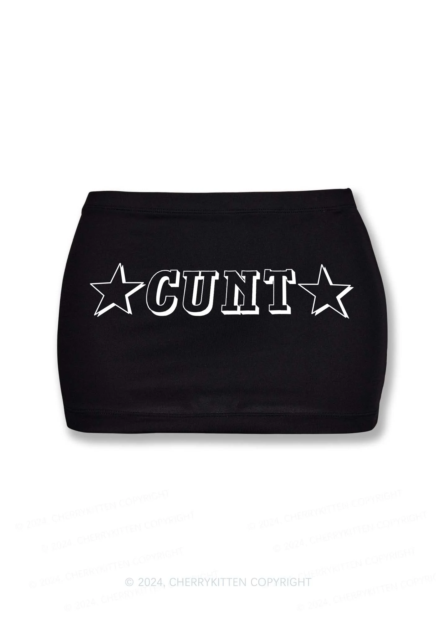 Star Count Y2K Mini Hip Skirt Cherrykitten - Image 2
