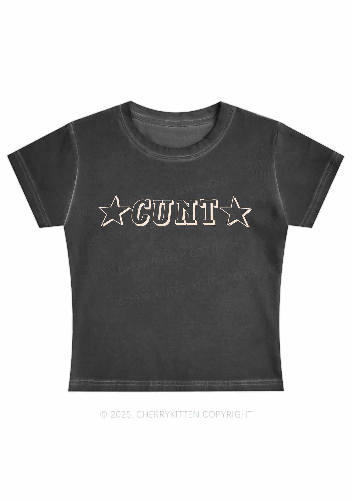 Star Count Y2K Vintage Classic Tee Cherrykitten - Image 3