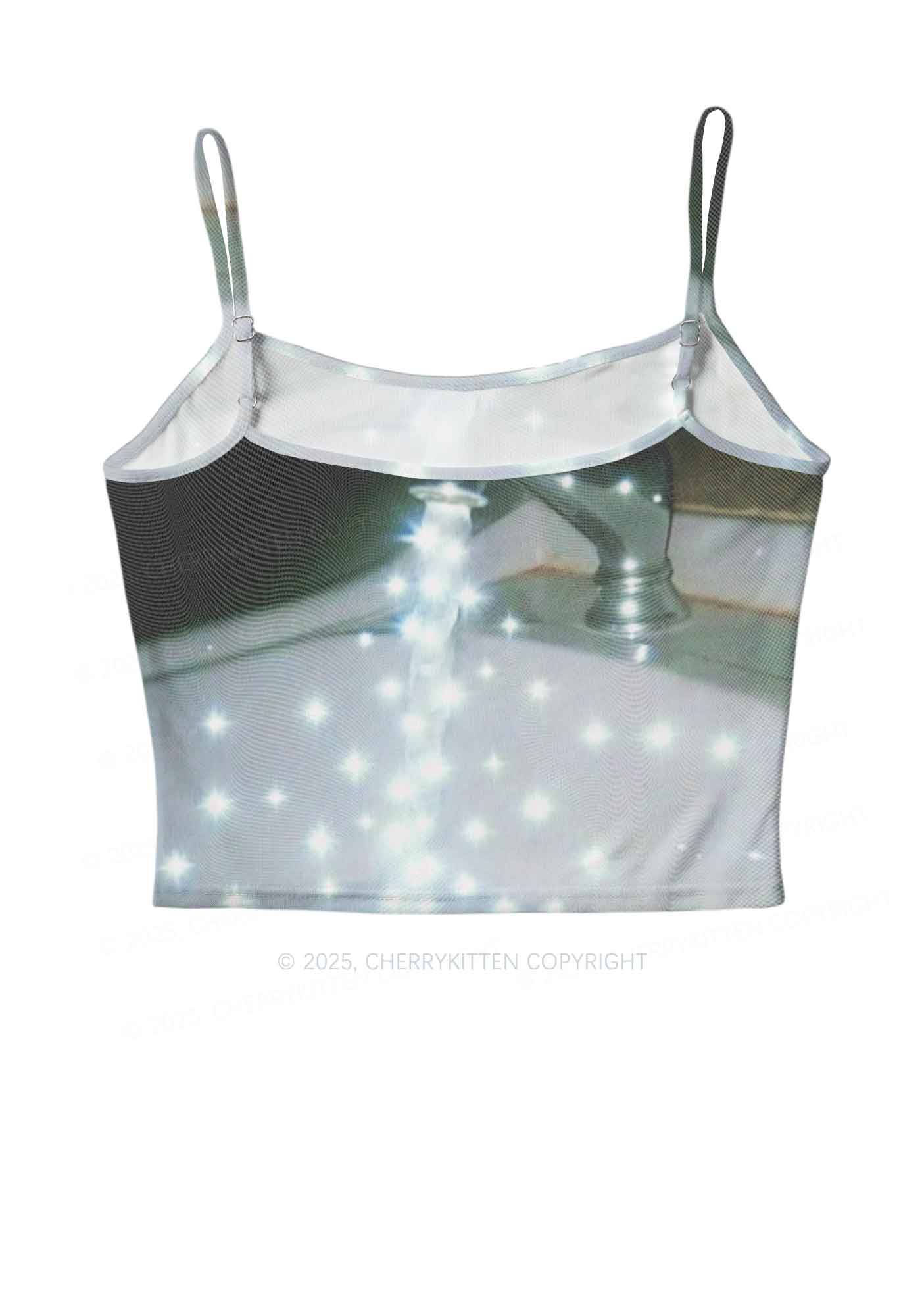 Starry Stream Y2K Mesh Cami Tank Cherrykitten - Image 3