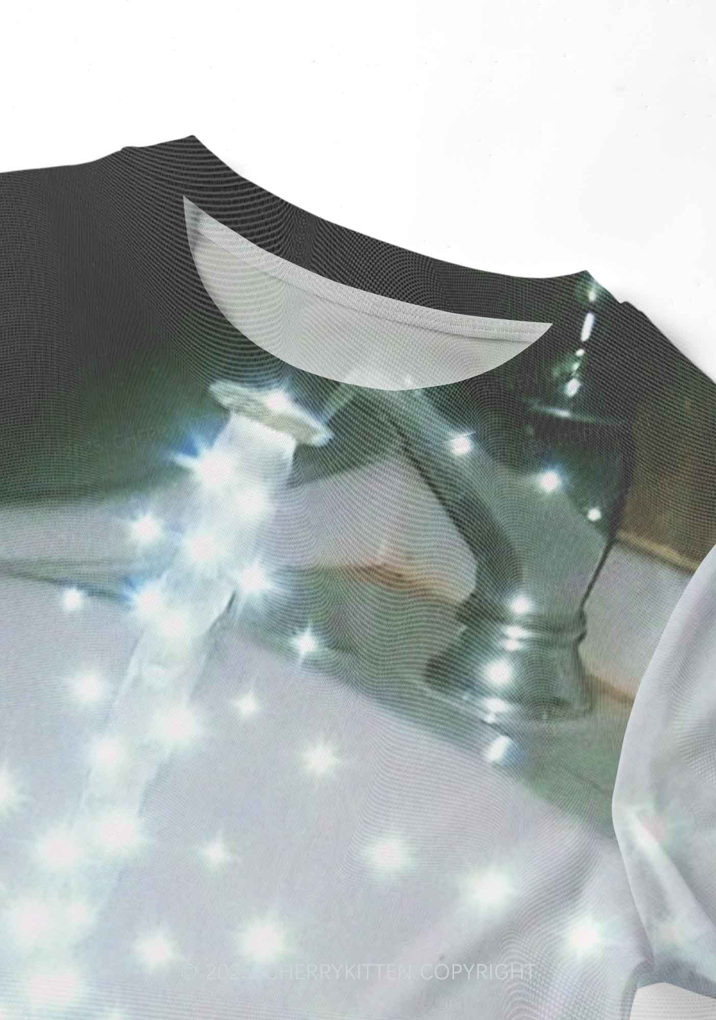 Starry Stream Y2K Mesh Crop Top Cherrykitten - Image 3