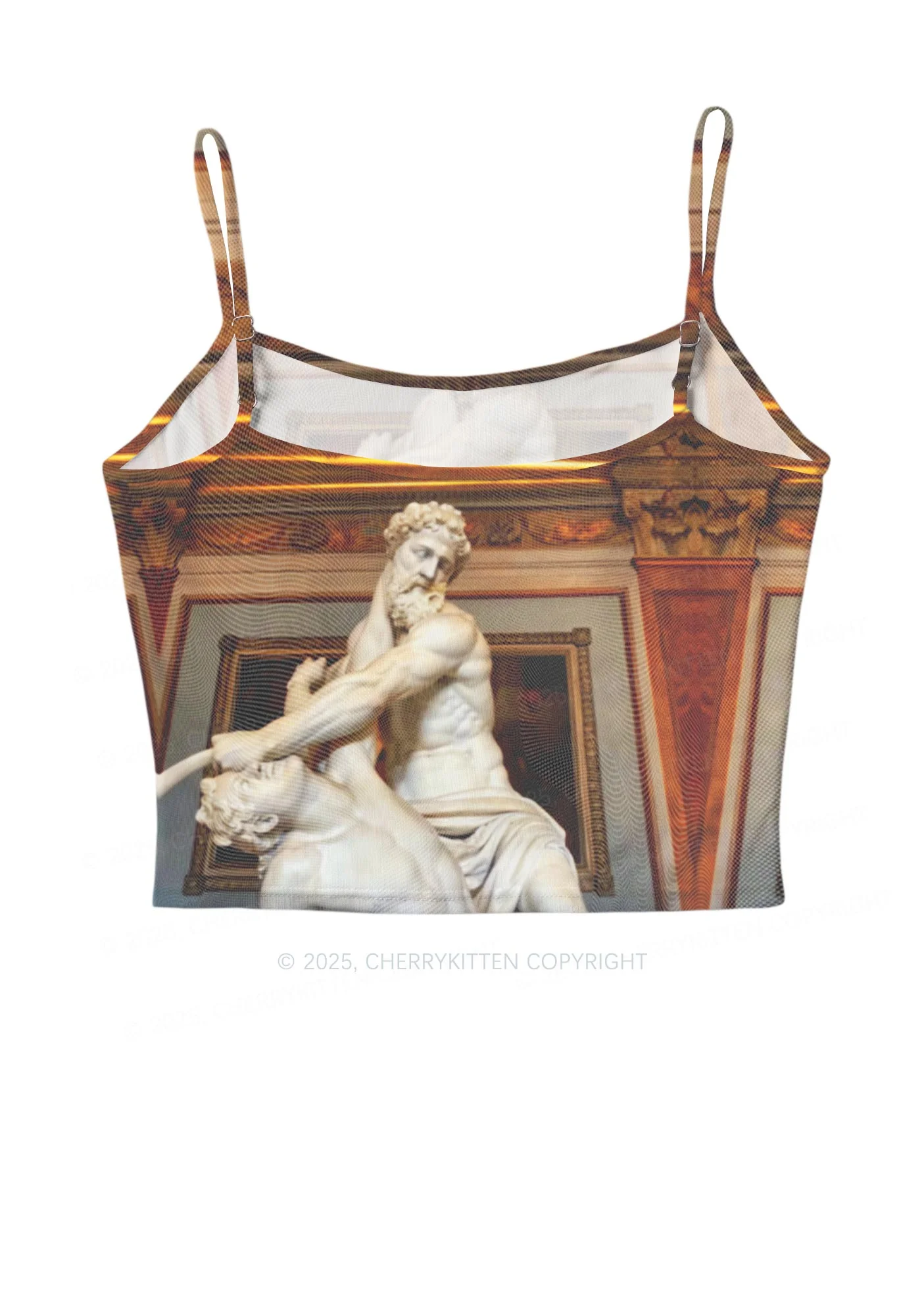 Statue Showdown Y2K Mesh Cami Tank Cherrykitten - Image 3