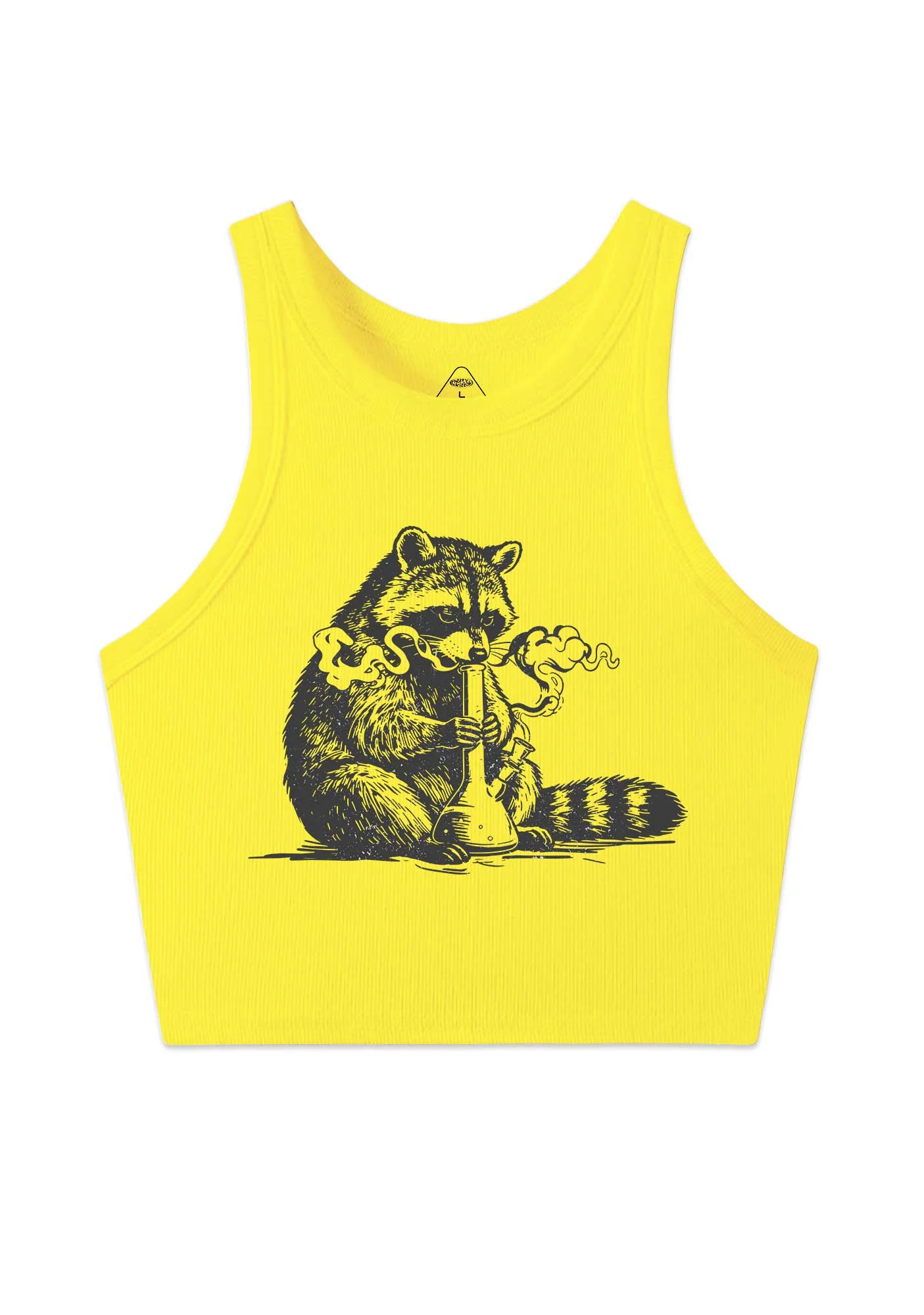 Stoned Raccoon Y2K Crop Tank Top Cherrykitten - Image 10