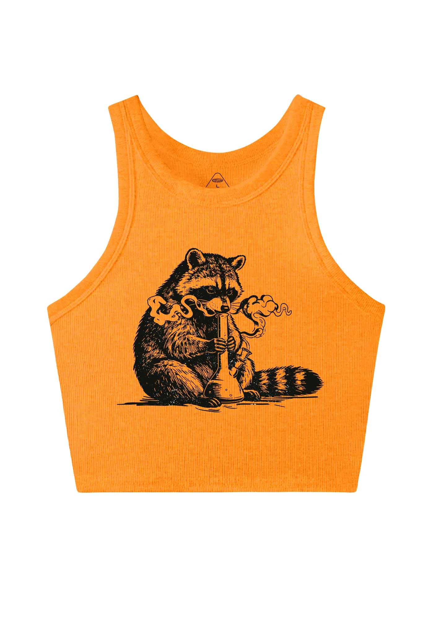 Stoned Raccoon Y2K Crop Tank Top Cherrykitten - Image 12