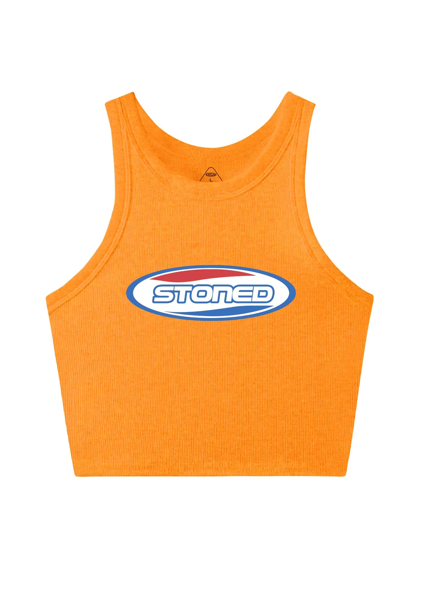 Stoned Slogan Y2K Crop Tank Top Cherrykitten - Image 12