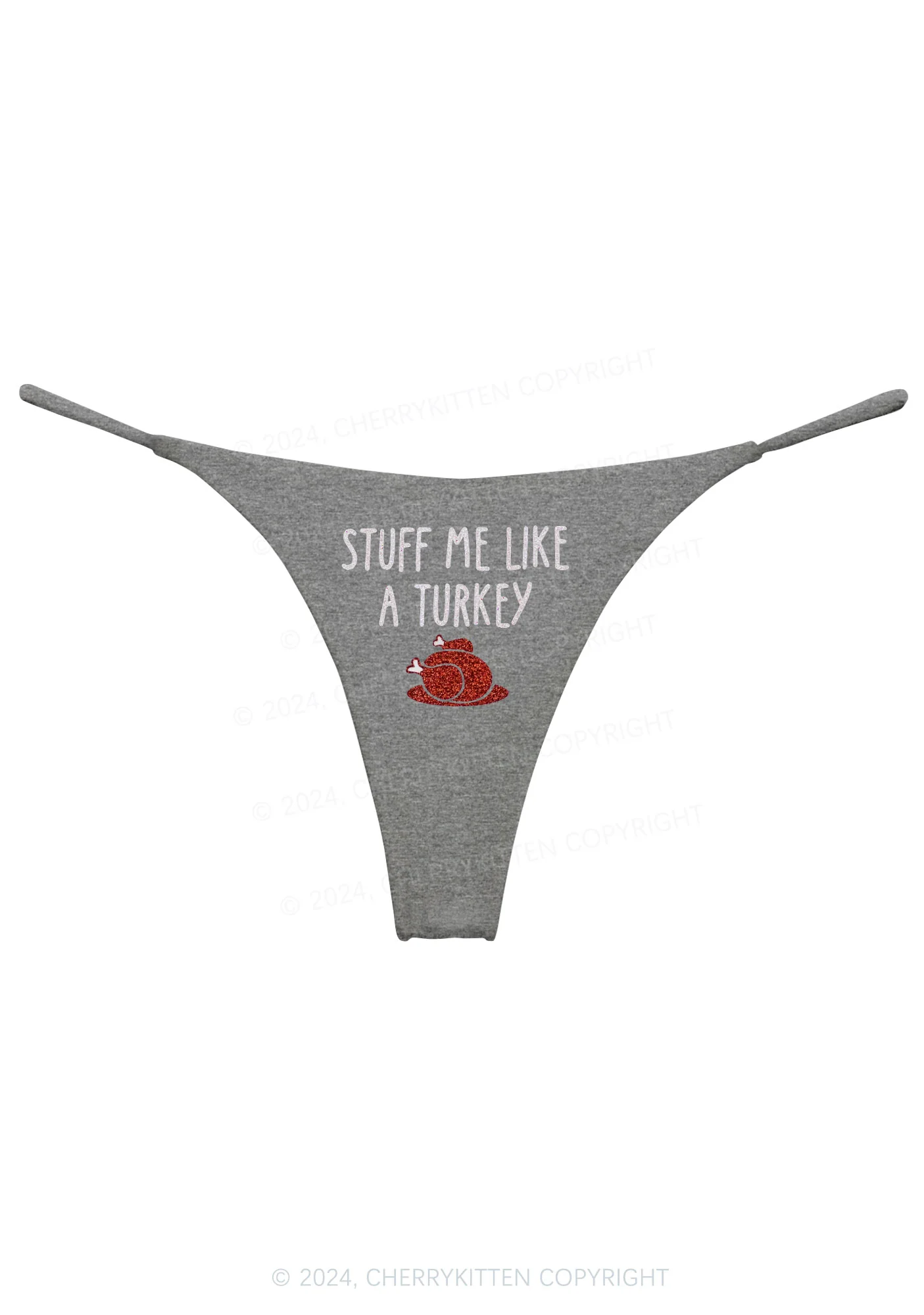 Stuff Me Like Turkey Y2K Bikini String Thong Cherrykitten - Image 7