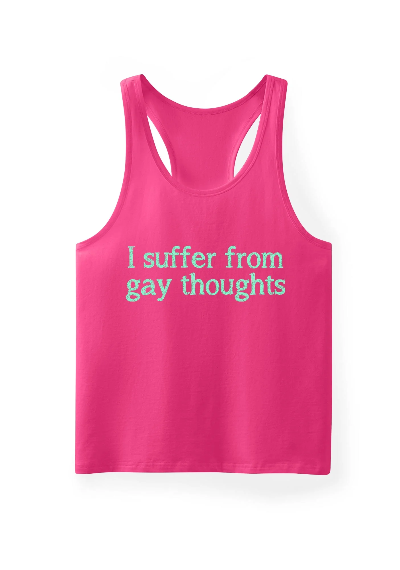 Suffer From Gay Thoughts Pride Y2K Men Racerback Tank Top Cherrykitten - Image 5