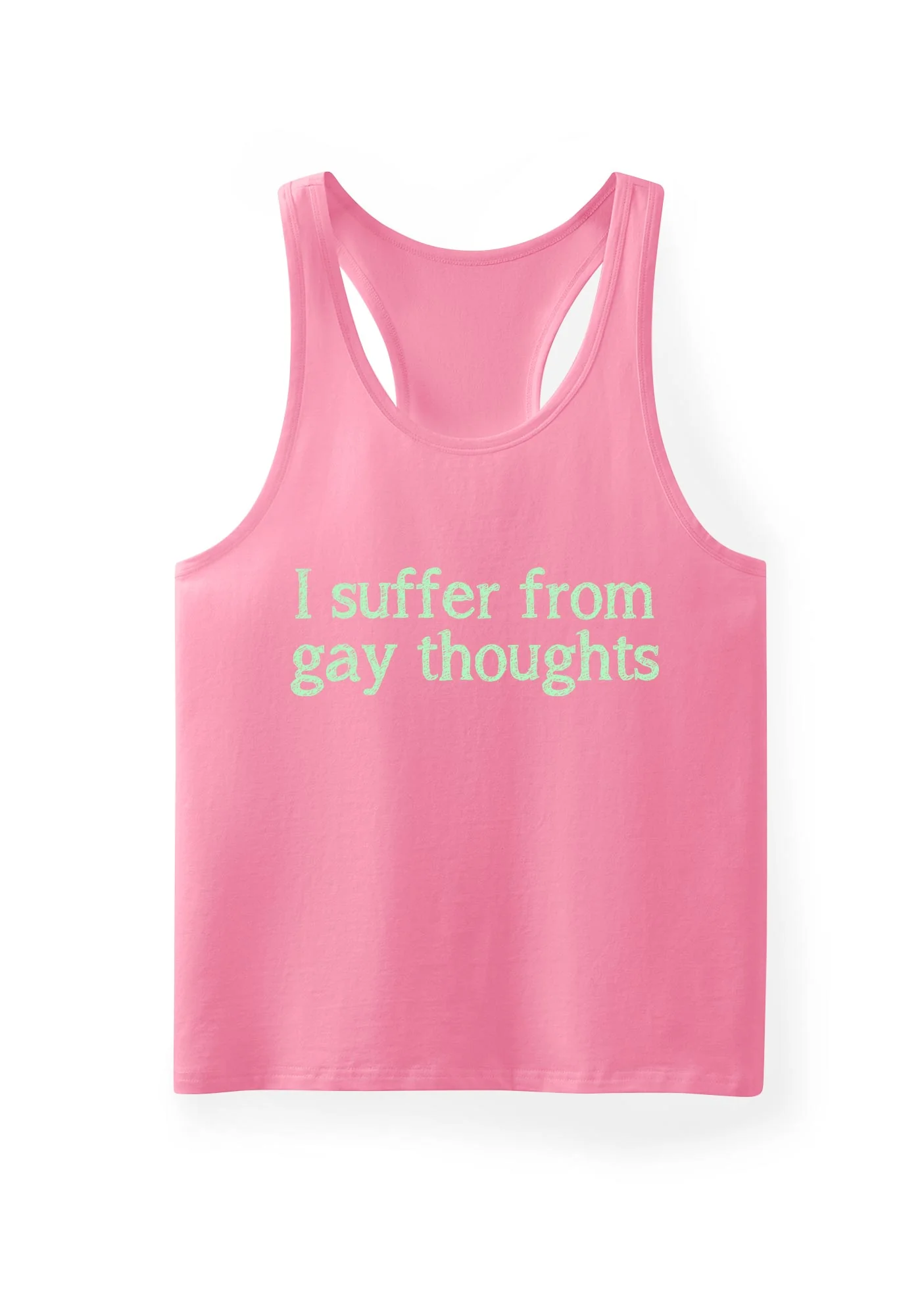 Suffer From Gay Thoughts Pride Y2K Men Racerback Tank Top Cherrykitten - Image 8