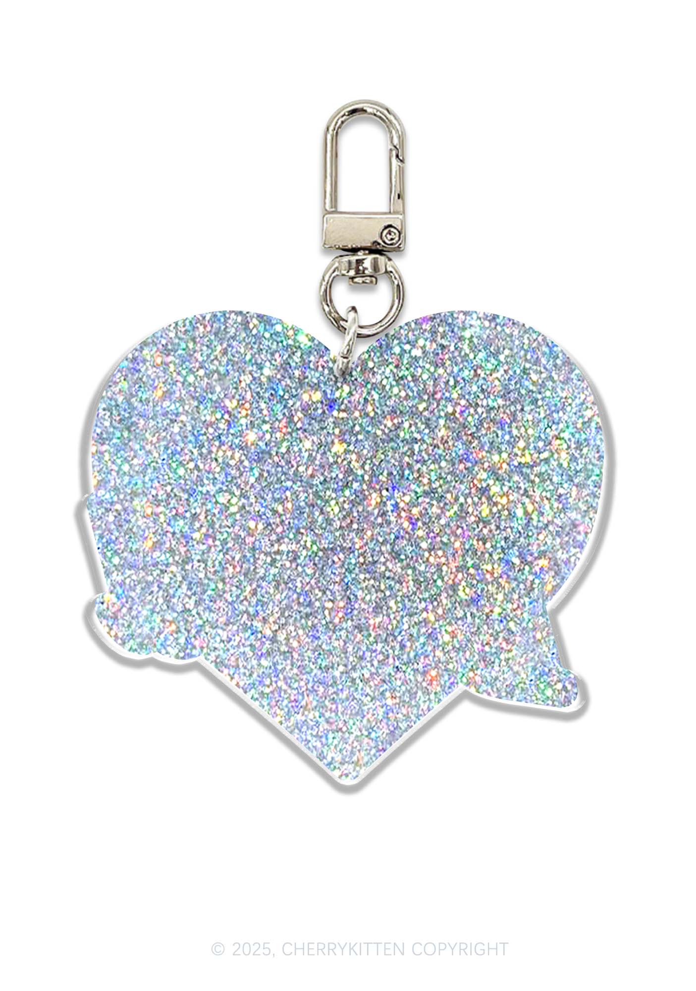 Super Baked 1Pc Y2K Glitter Keychain Cherrykitten - Image 2