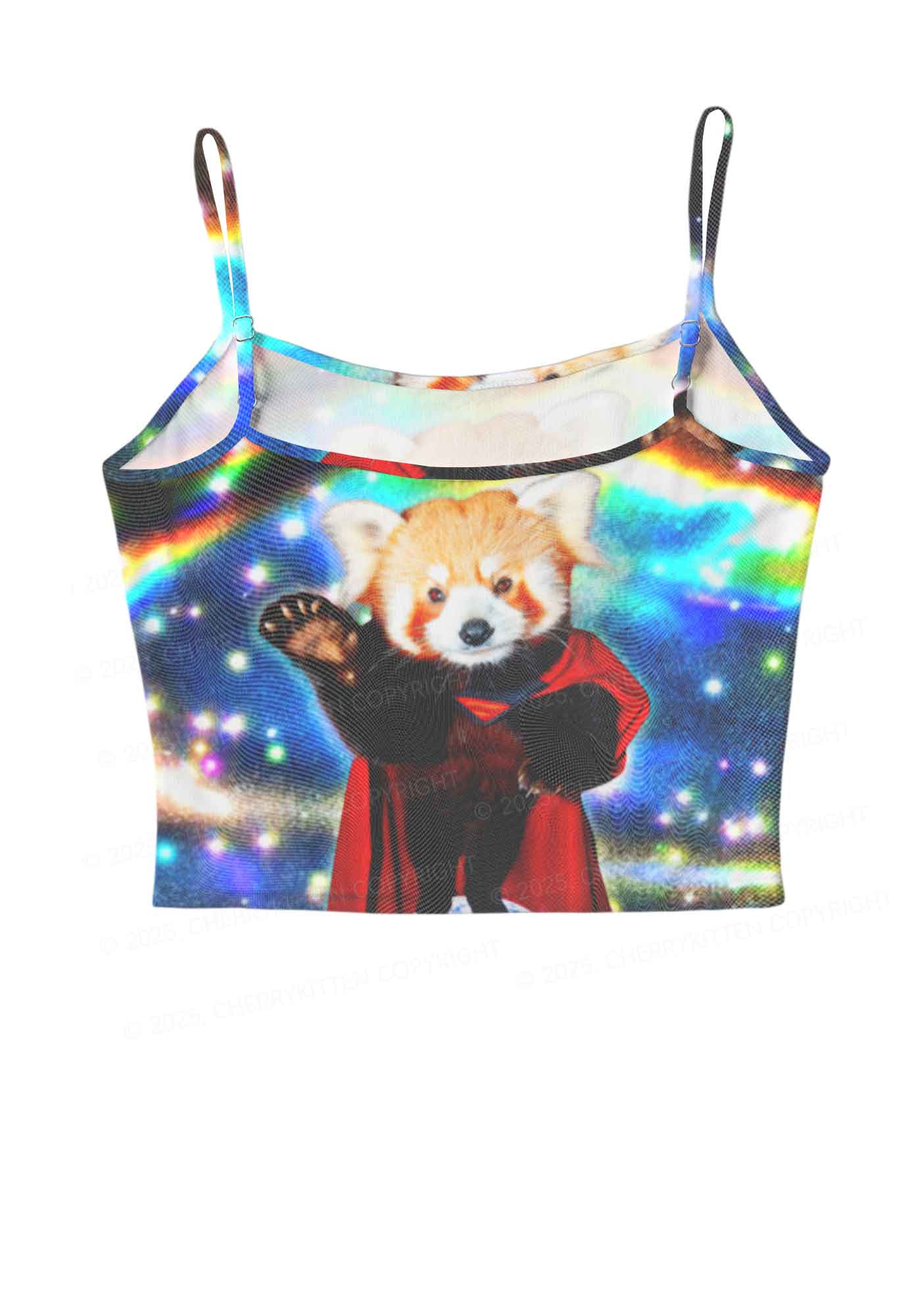 Super Raccoon Y2K Mesh Cami Tank Cherrykitten - Image 3