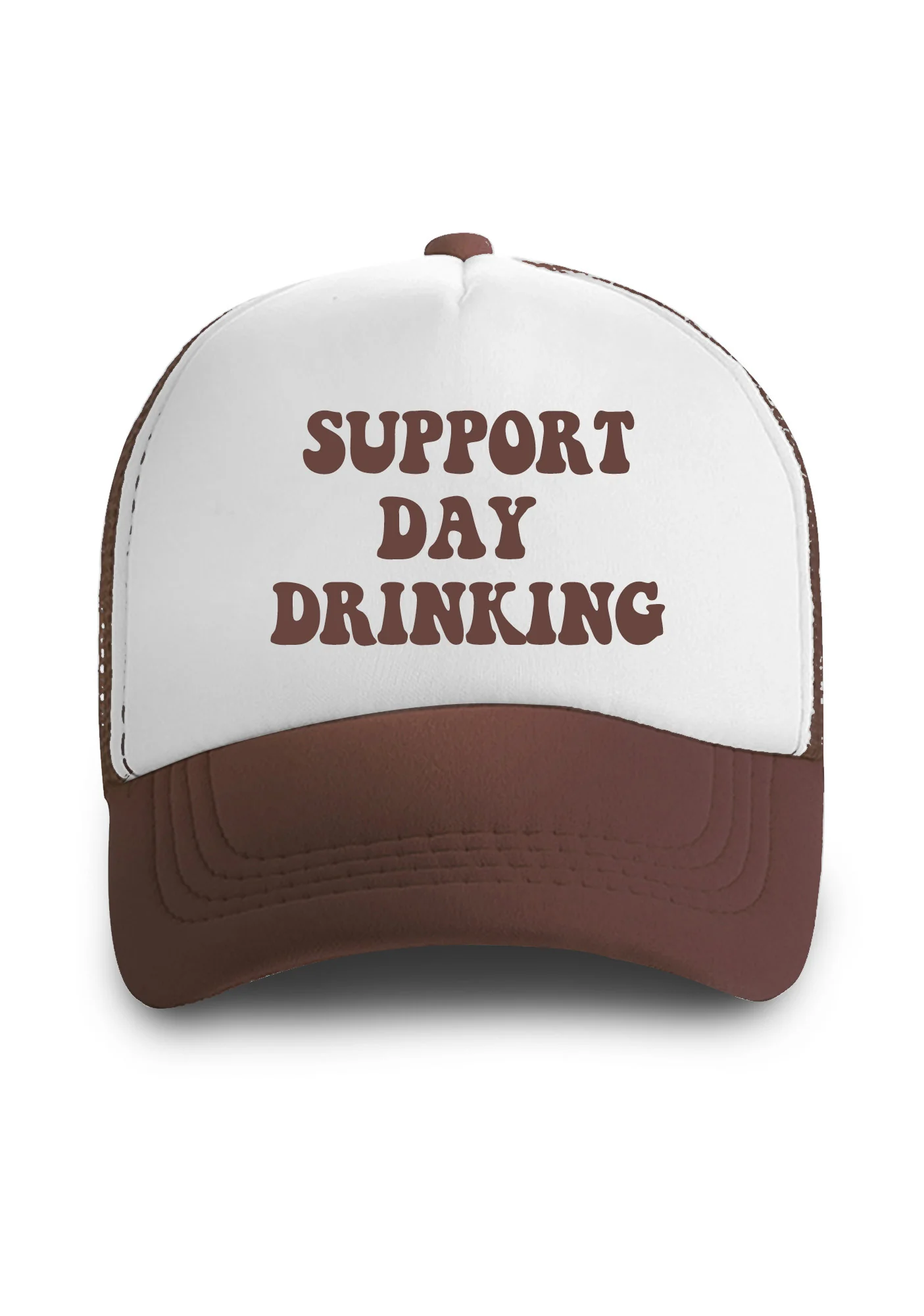 Support Day Drinking Trucker Hat - Image 4