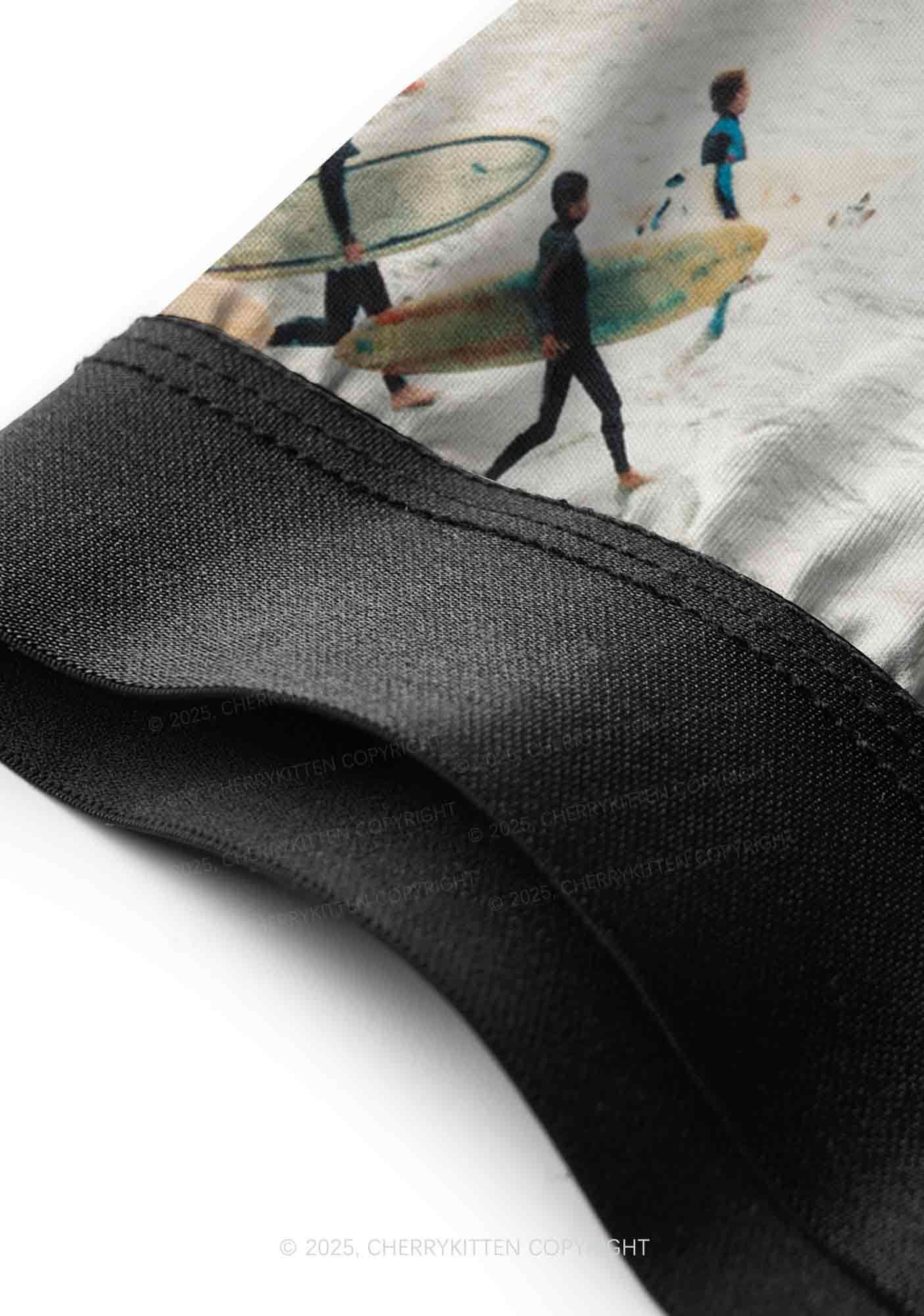 Surfing Beach Y2K Print Men Boxer Briefs Cherrykitten - Image 4